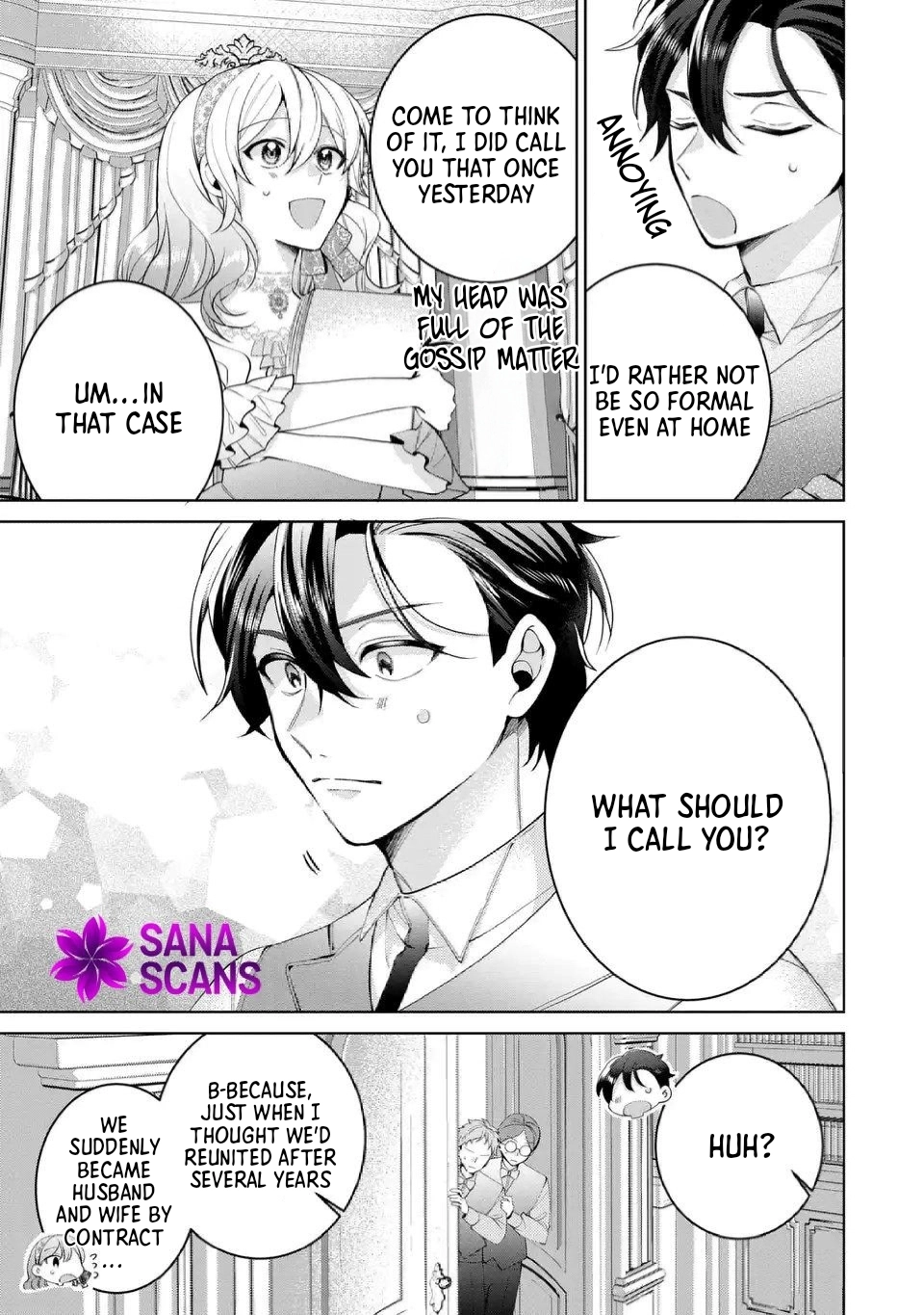 A Contract Marriage as the Marquis’s Villainous Wife Chapter 4 Page 9