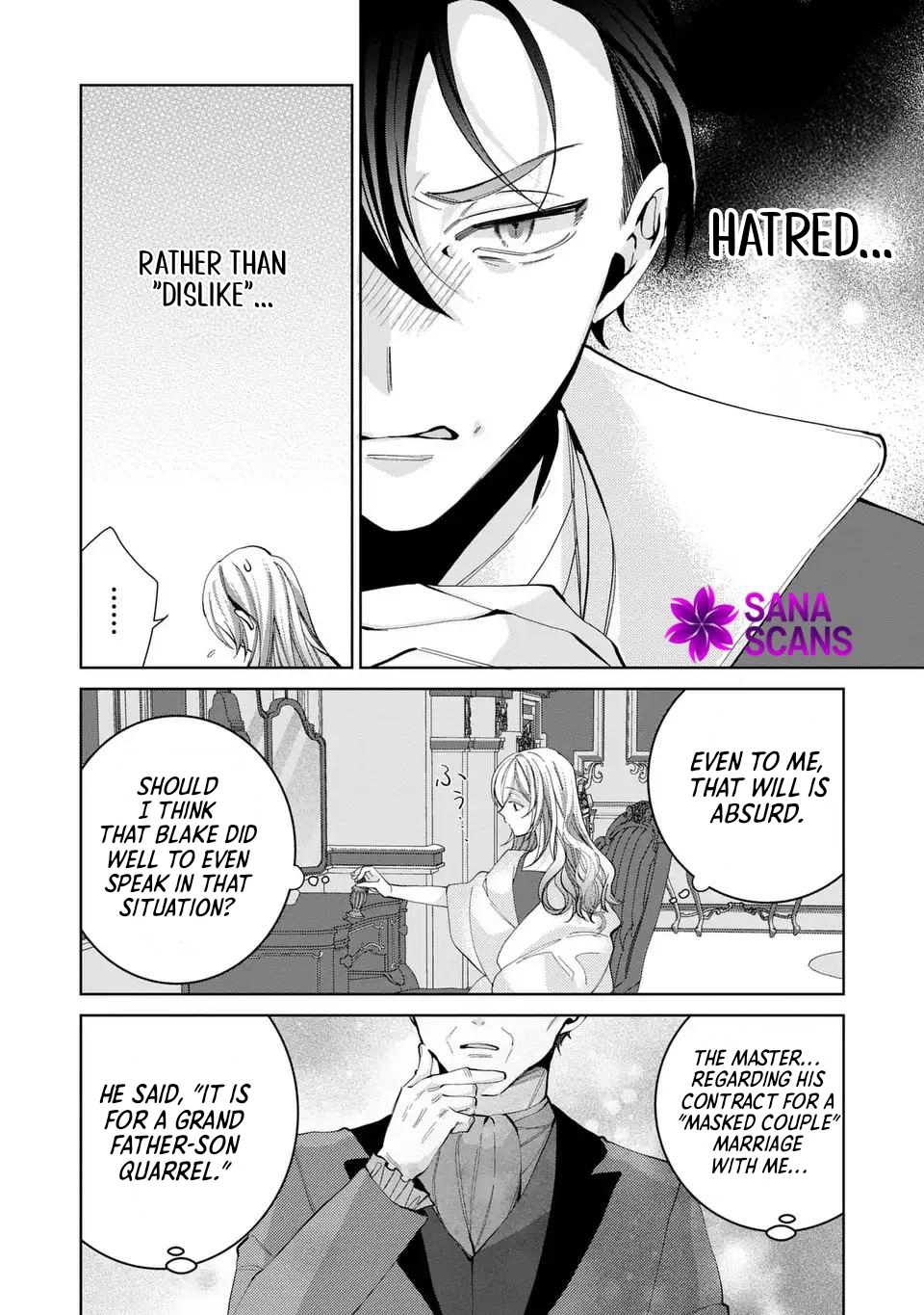 A Contract Marriage as the Marquis’s Villainous Wife Chapter 2 - . Page 8