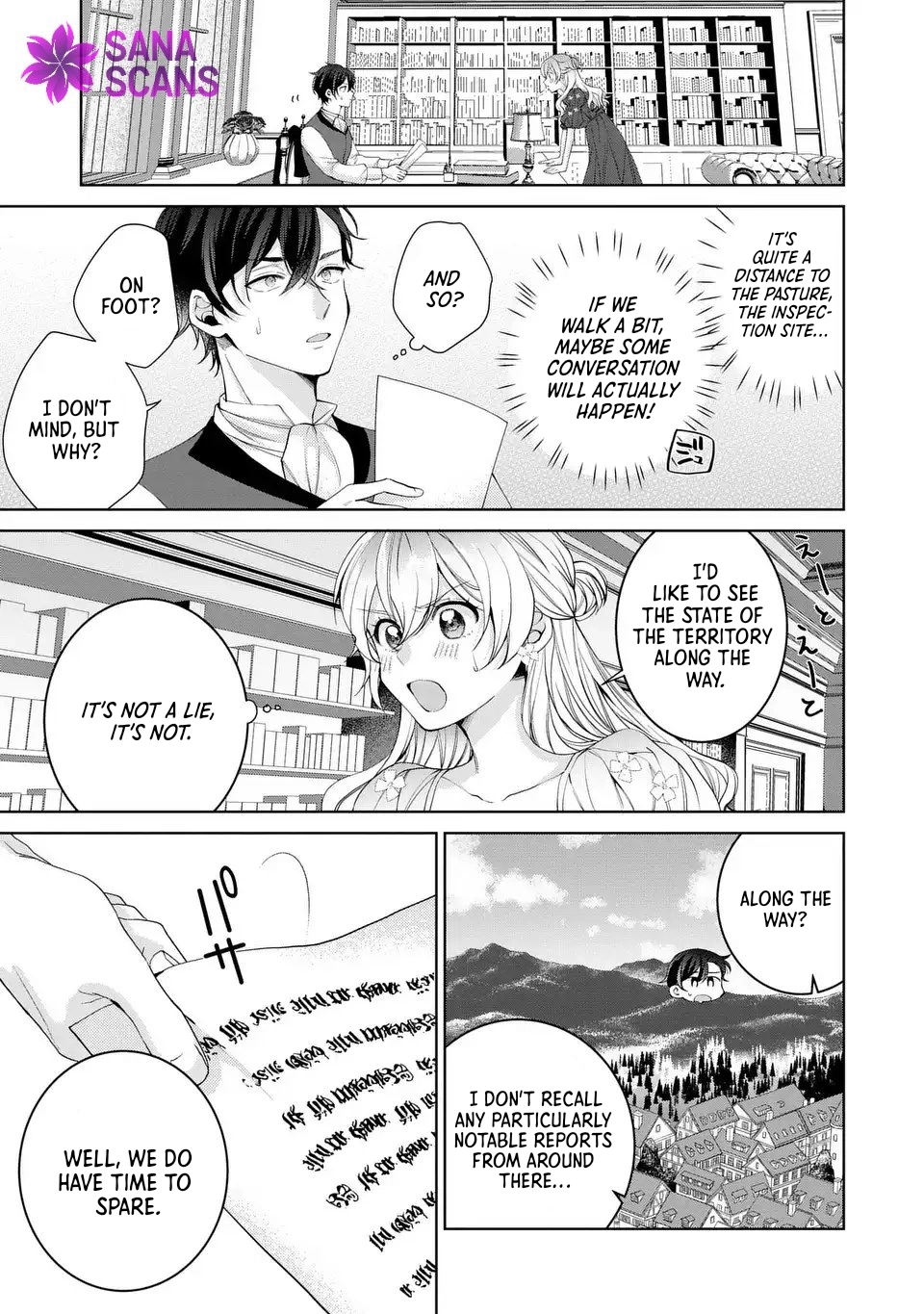 A Contract Marriage as the Marquis’s Villainous Wife Chapter 6 Page 9
