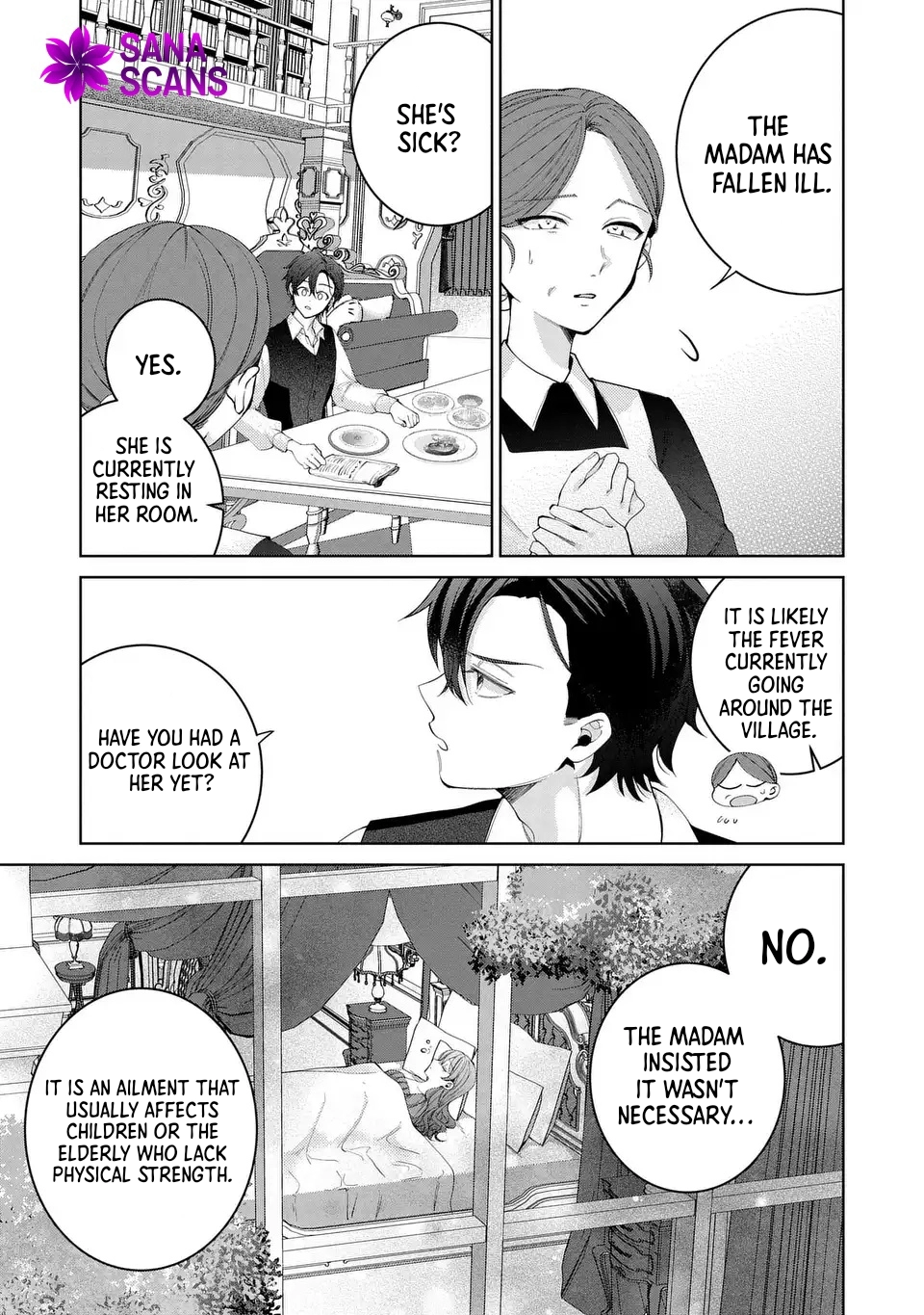 A Contract Marriage as the Marquis’s Villainous Wife Chapter 7 Page 3