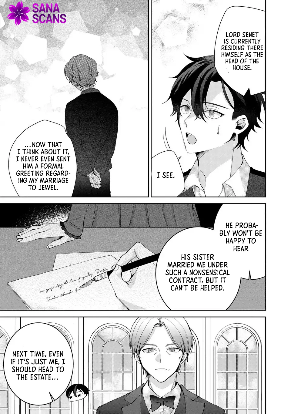 A Contract Marriage as the Marquis’s Villainous Wife Chapter 7 Page 13