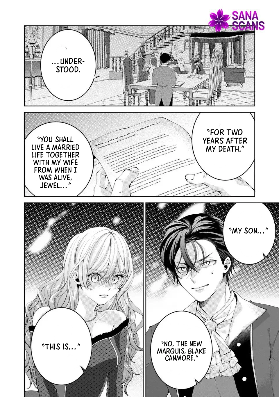 A Contract Marriage as the Marquis’s Villainous Wife Chapter 1 Page 2