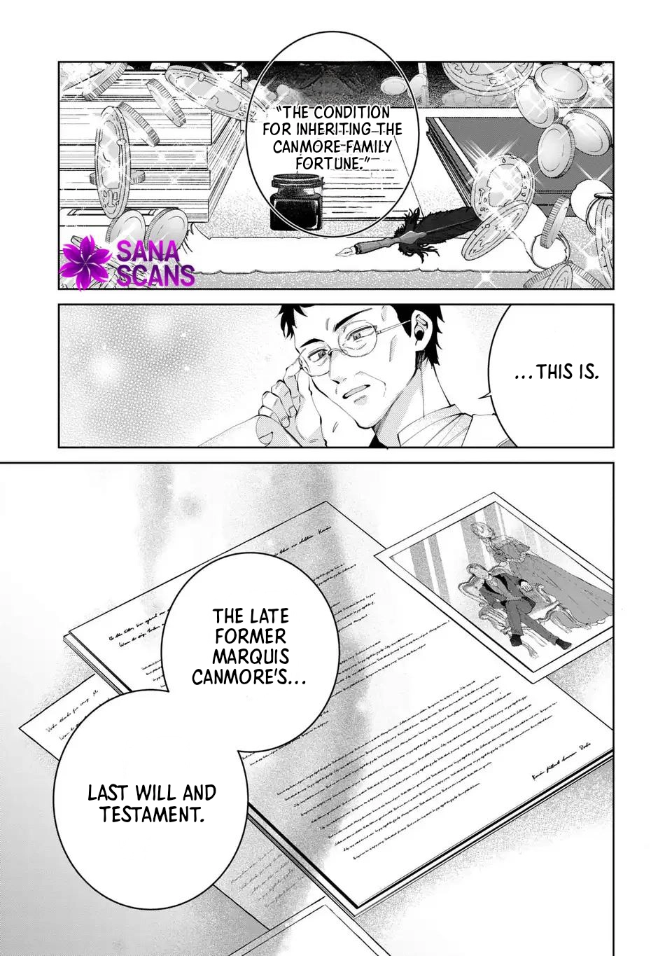 A Contract Marriage as the Marquis’s Villainous Wife Chapter 1 Page 3