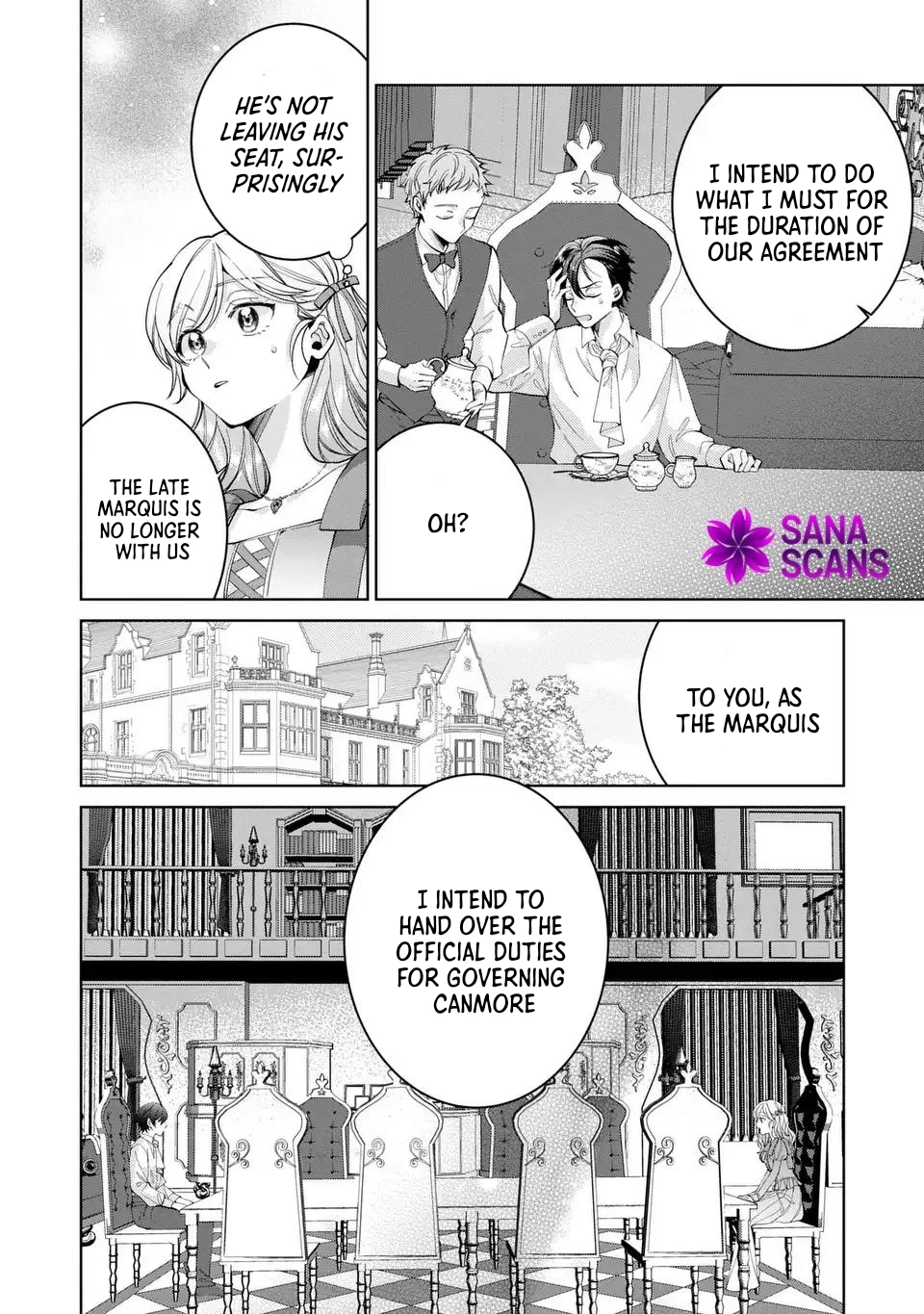 A Contract Marriage as the Marquis’s Villainous Wife Chapter 3 Page 28