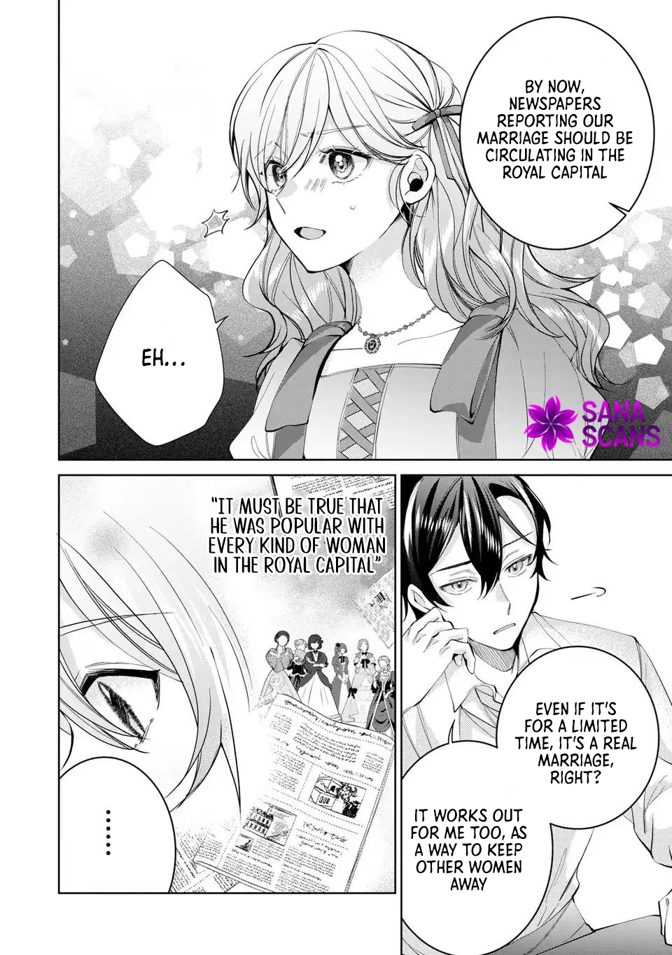 A Contract Marriage as the Marquis’s Villainous Wife Chapter 3 Page 36