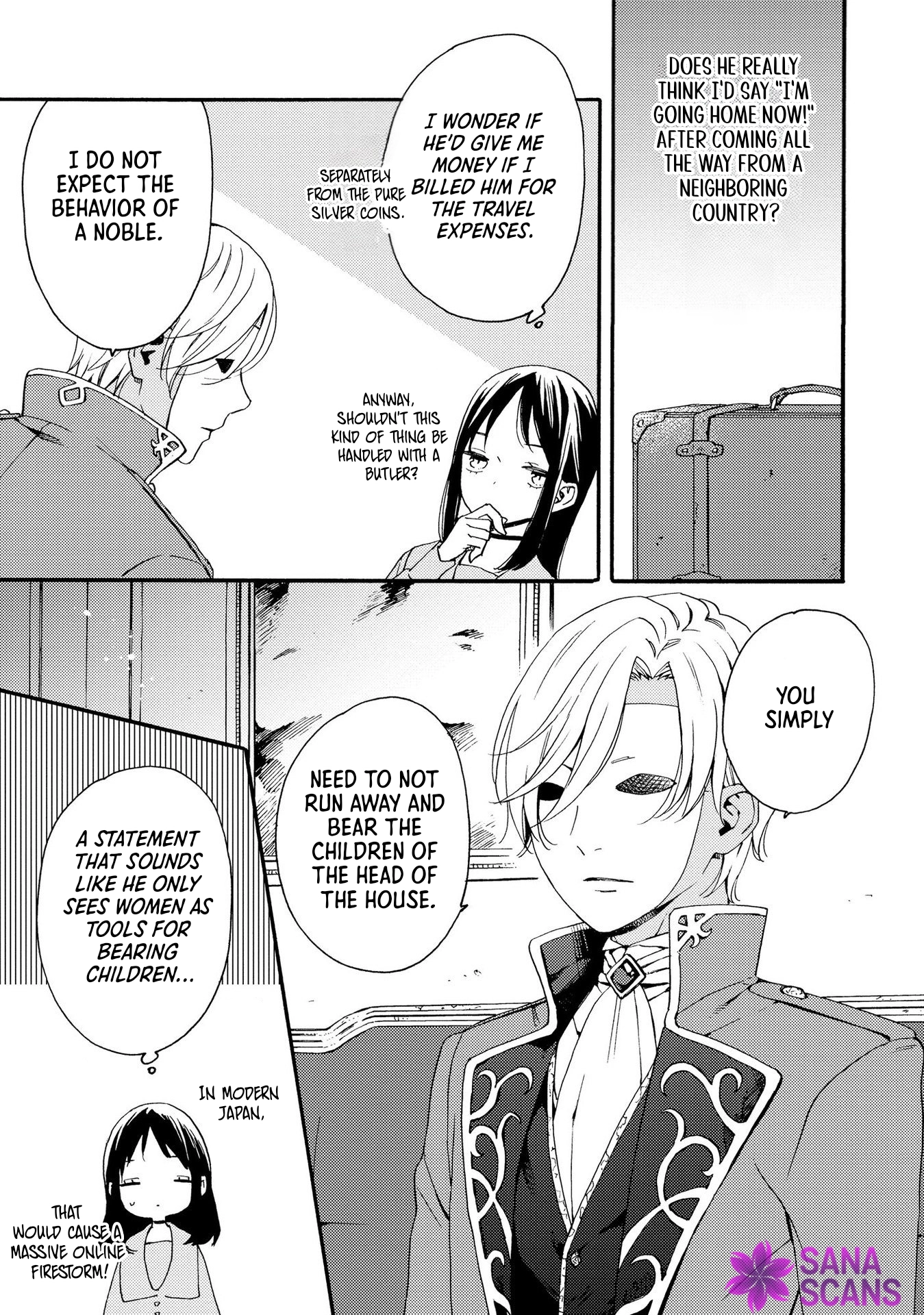 A Money-Loving Commoner’s Contract Marriage with a Self-Doubting Noble Chapter 1 - . Page 7