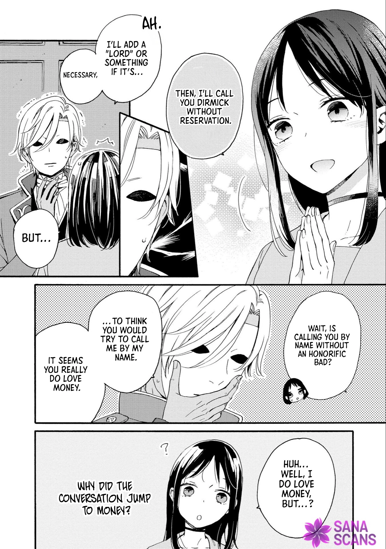 A Money-Loving Commoner’s Contract Marriage with a Self-Doubting Noble Chapter 1 - . Page 14