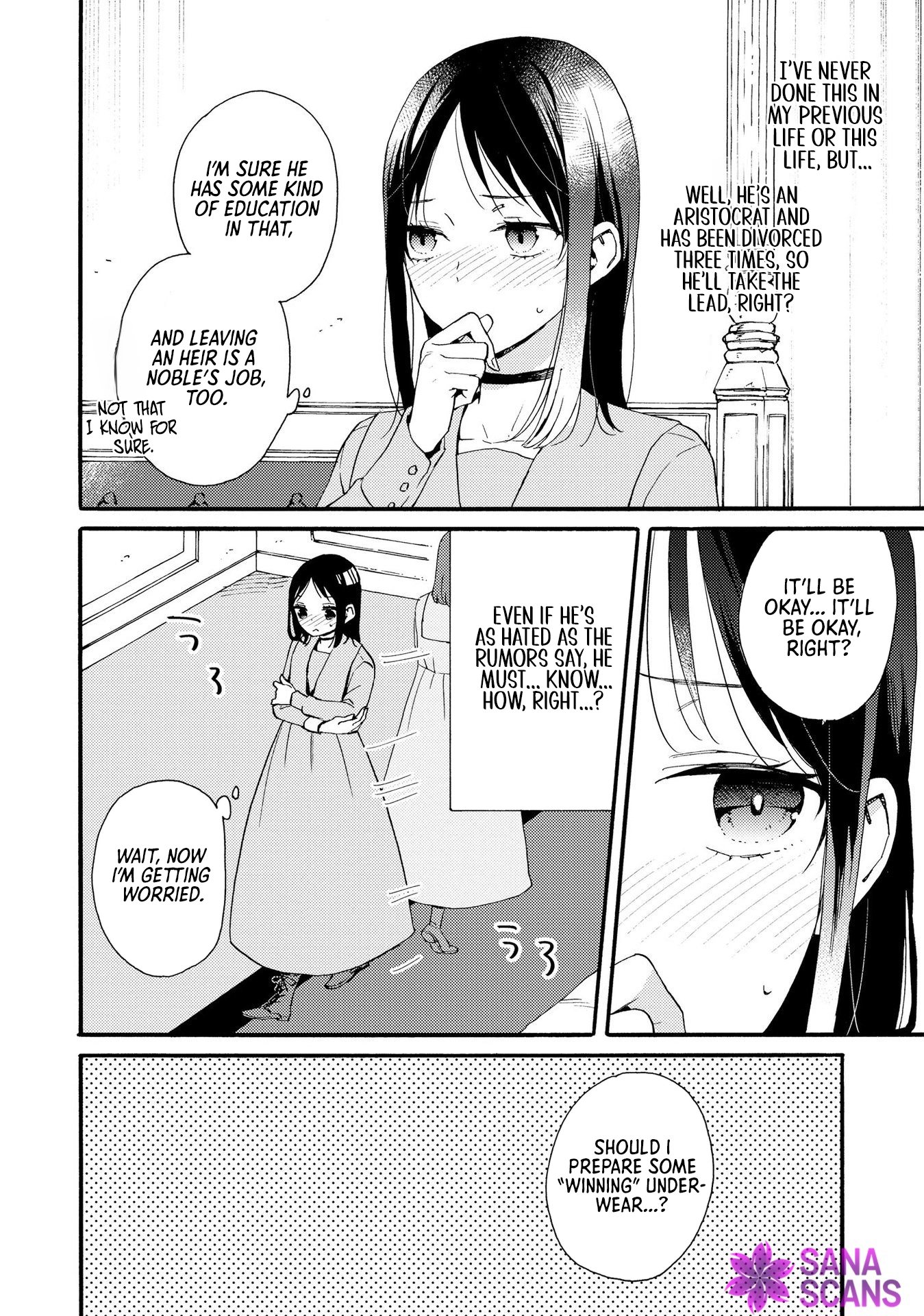 A Money-Loving Commoner’s Contract Marriage with a Self-Doubting Noble Chapter 2 Page 6