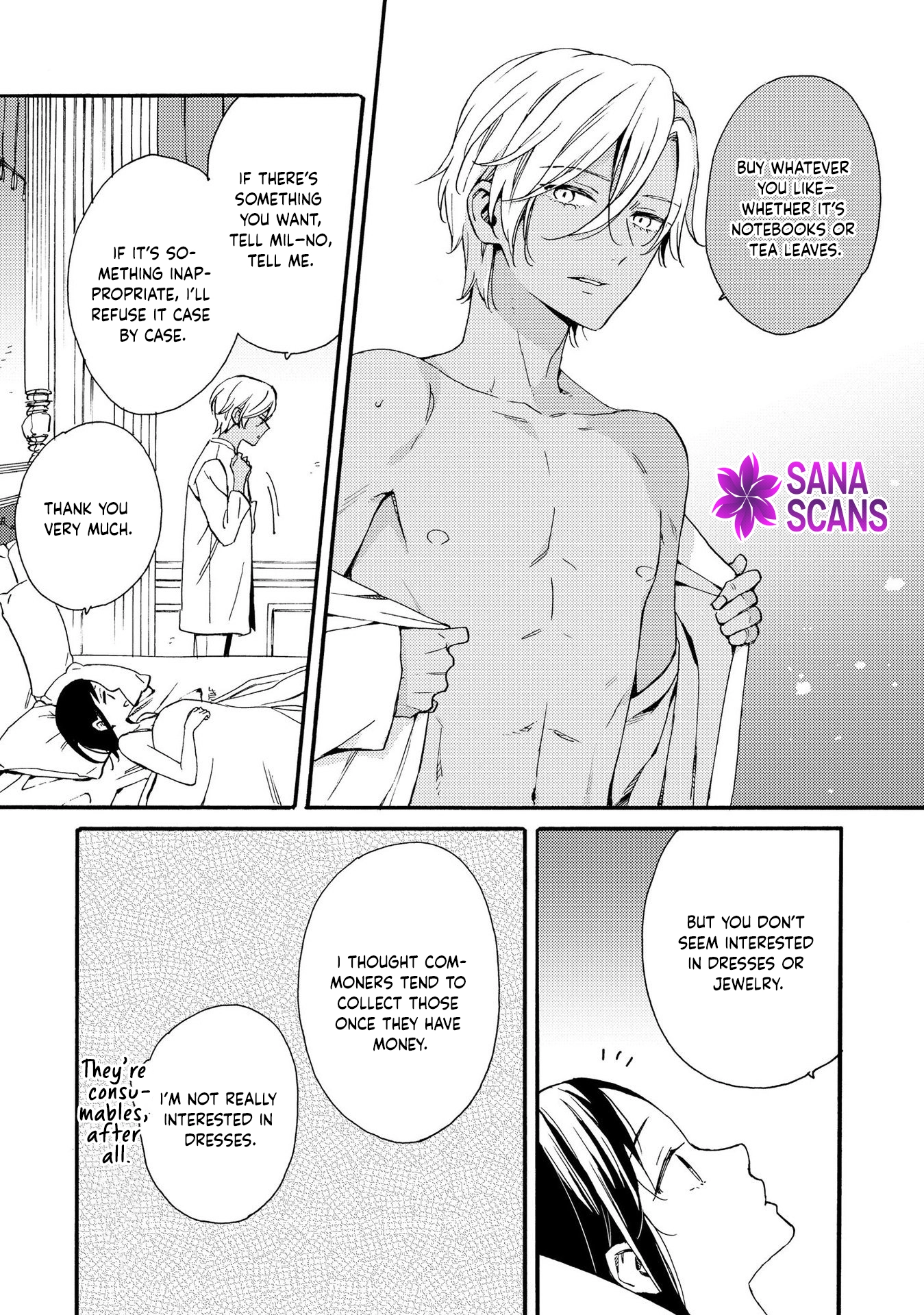 A Money-Loving Commoner’s Contract Marriage with a Self-Doubting Noble Chapter 6 Page 11