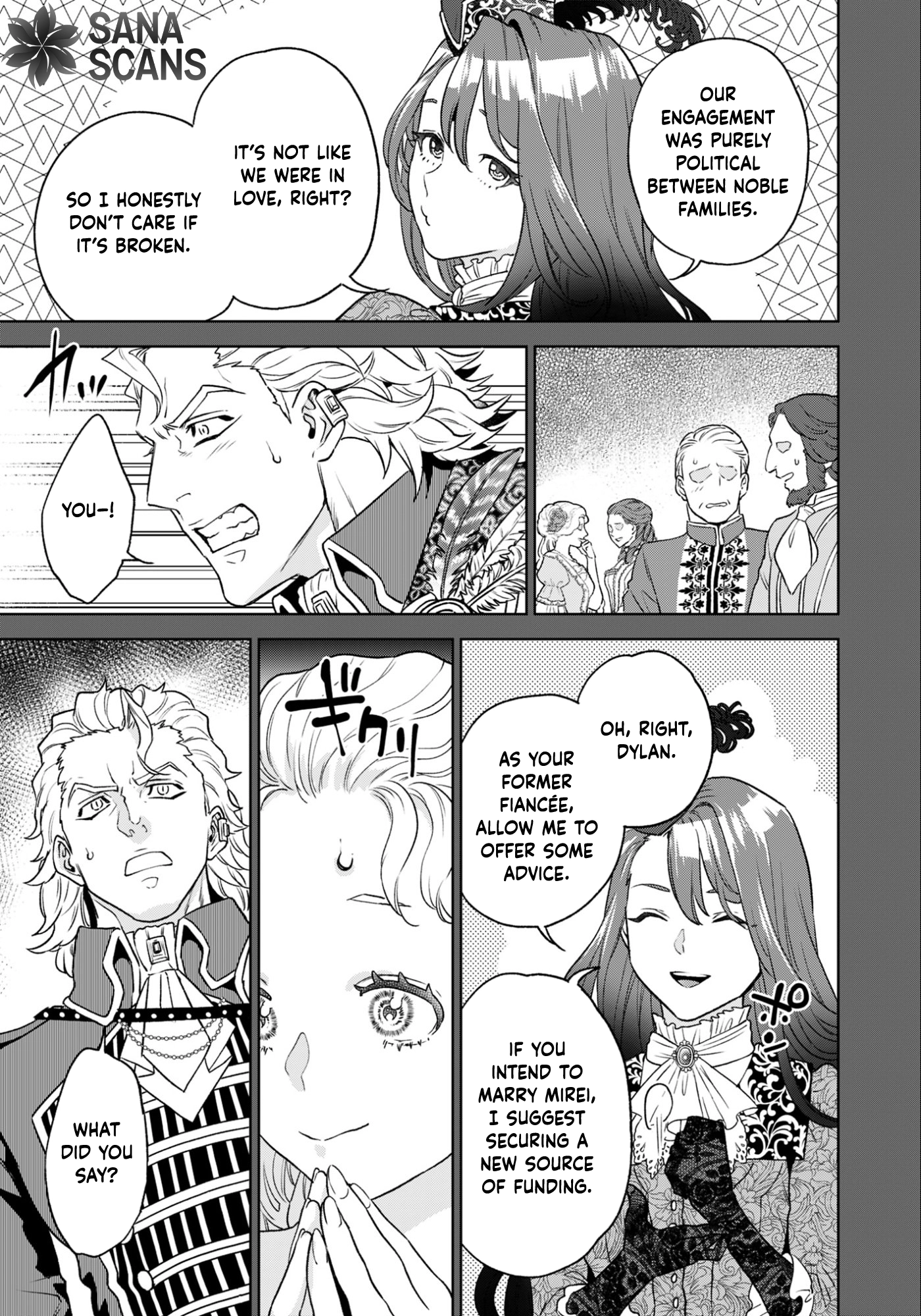 Agnes the Merchant Lady: The Exiled Villainess Who Climbs to the Top Chapter 1 - . Page 7