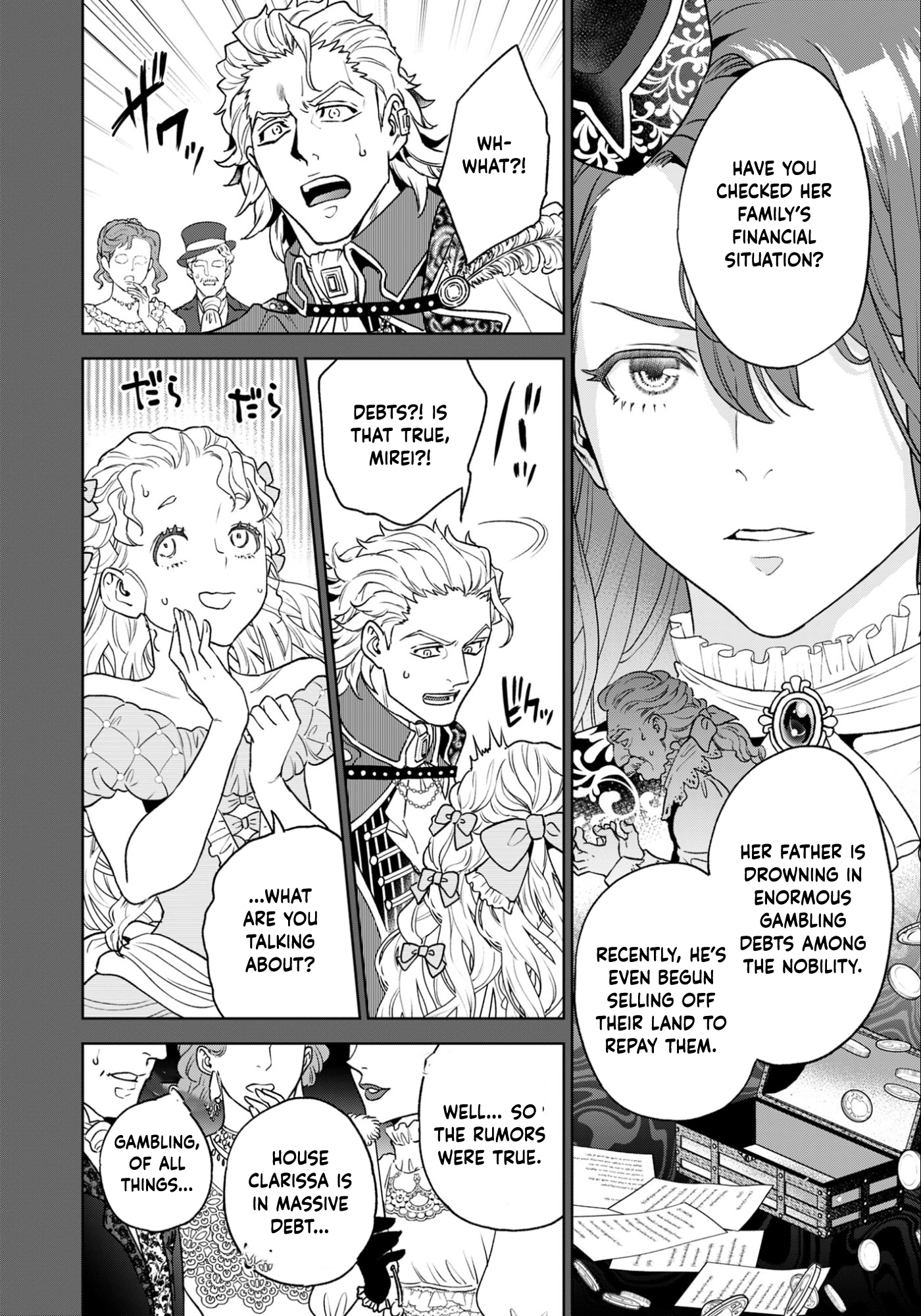 Agnes the Merchant Lady: The Exiled Villainess Who Climbs to the Top Chapter 1 - . Page 8