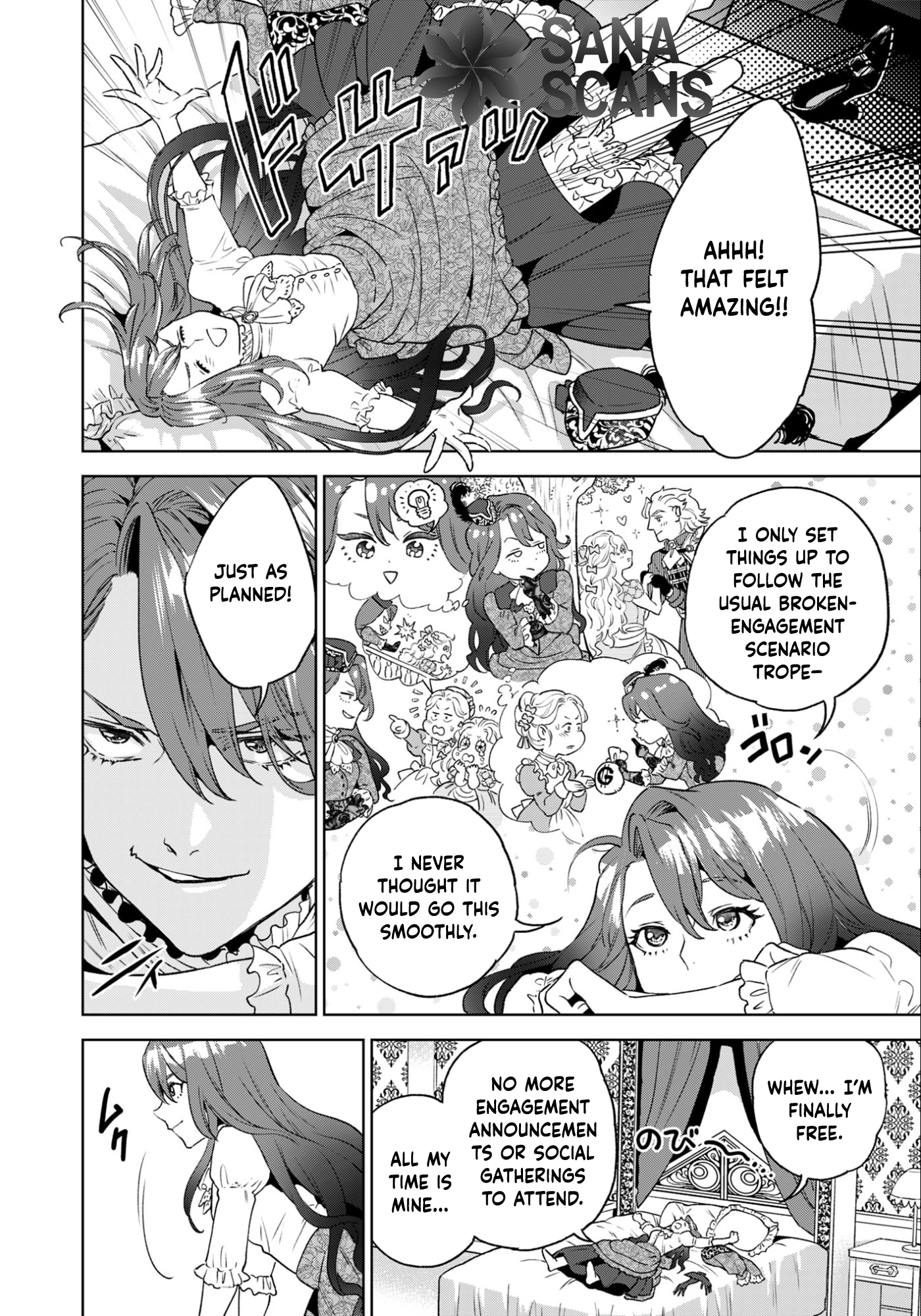 Agnes the Merchant Lady: The Exiled Villainess Who Climbs to the Top Chapter 1 - . Page 10