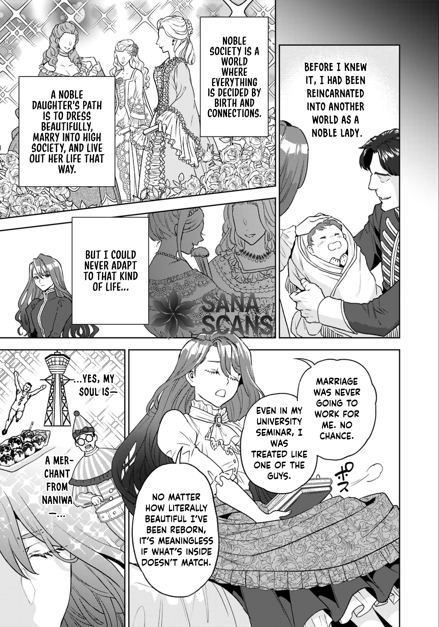 Agnes the Merchant Lady: The Exiled Villainess Who Climbs to the Top Chapter 1 - . Page 13