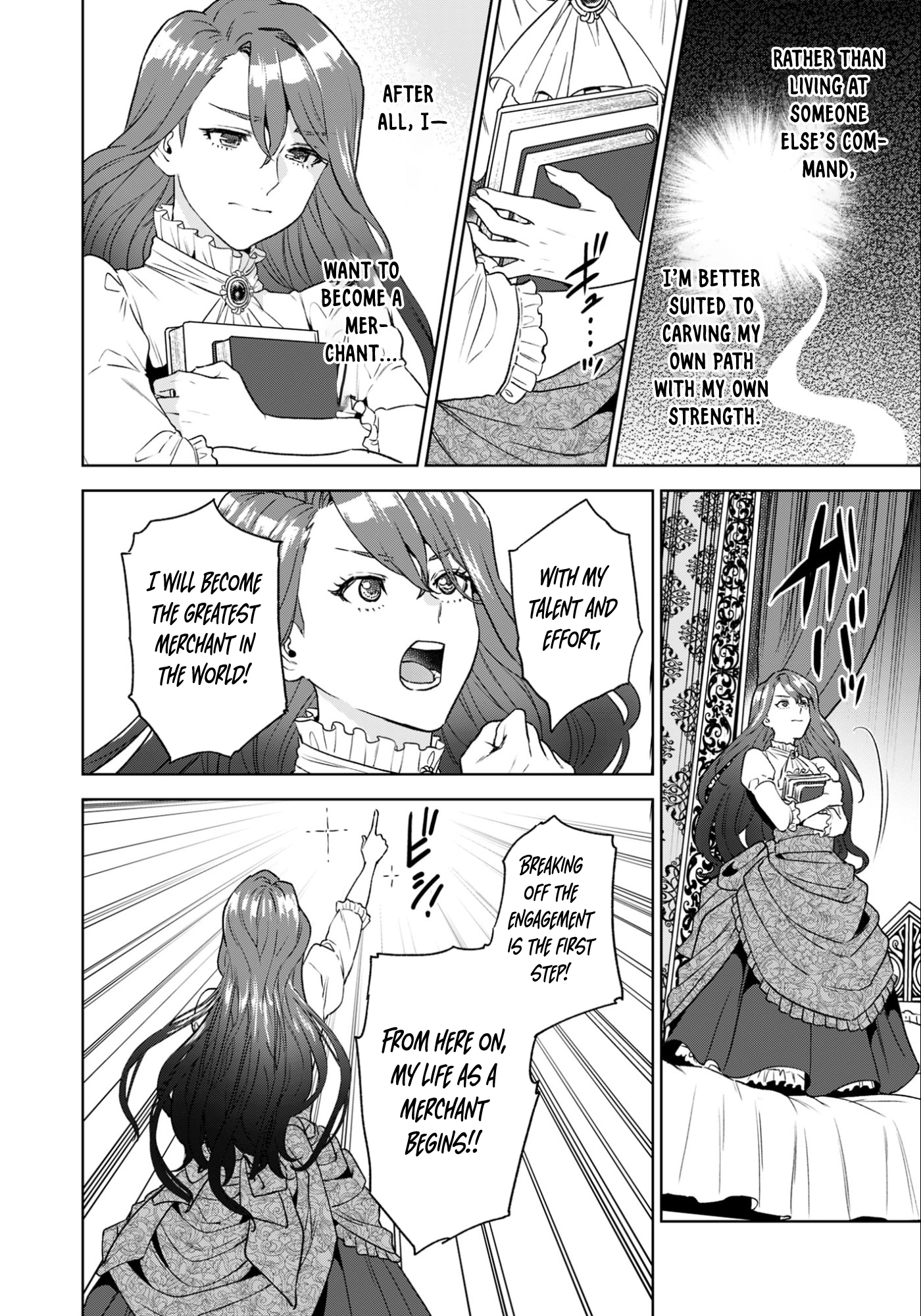 Agnes the Merchant Lady: The Exiled Villainess Who Climbs to the Top Chapter 1 - . Page 14