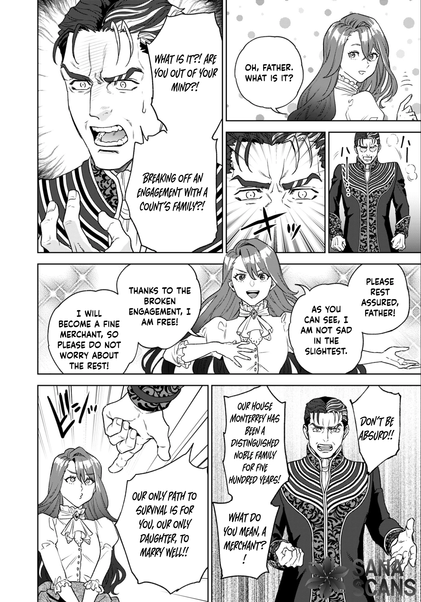 Agnes the Merchant Lady: The Exiled Villainess Who Climbs to the Top Chapter 1 - . Page 16