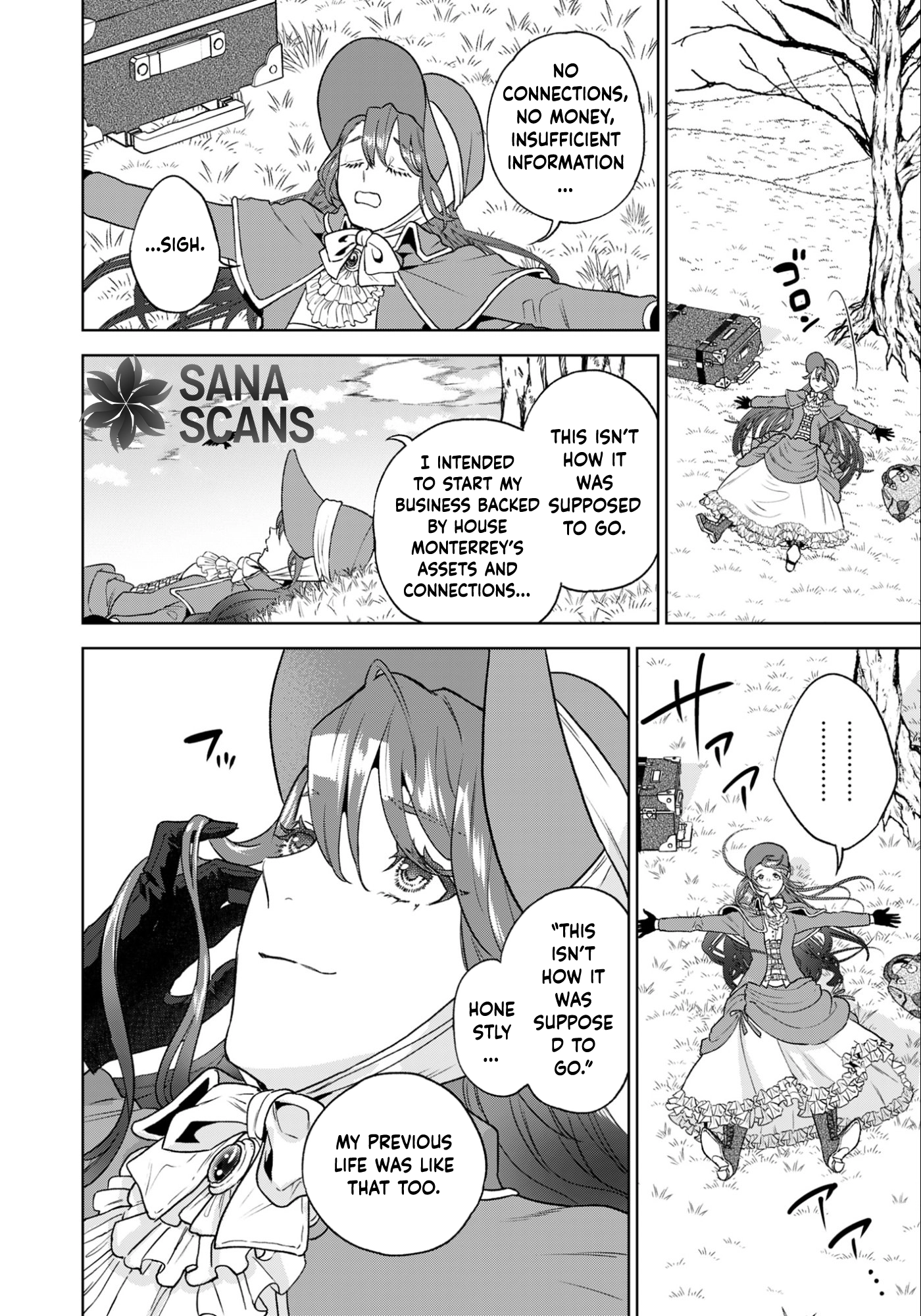Agnes the Merchant Lady: The Exiled Villainess Who Climbs to the Top Chapter 1 - . Page 22