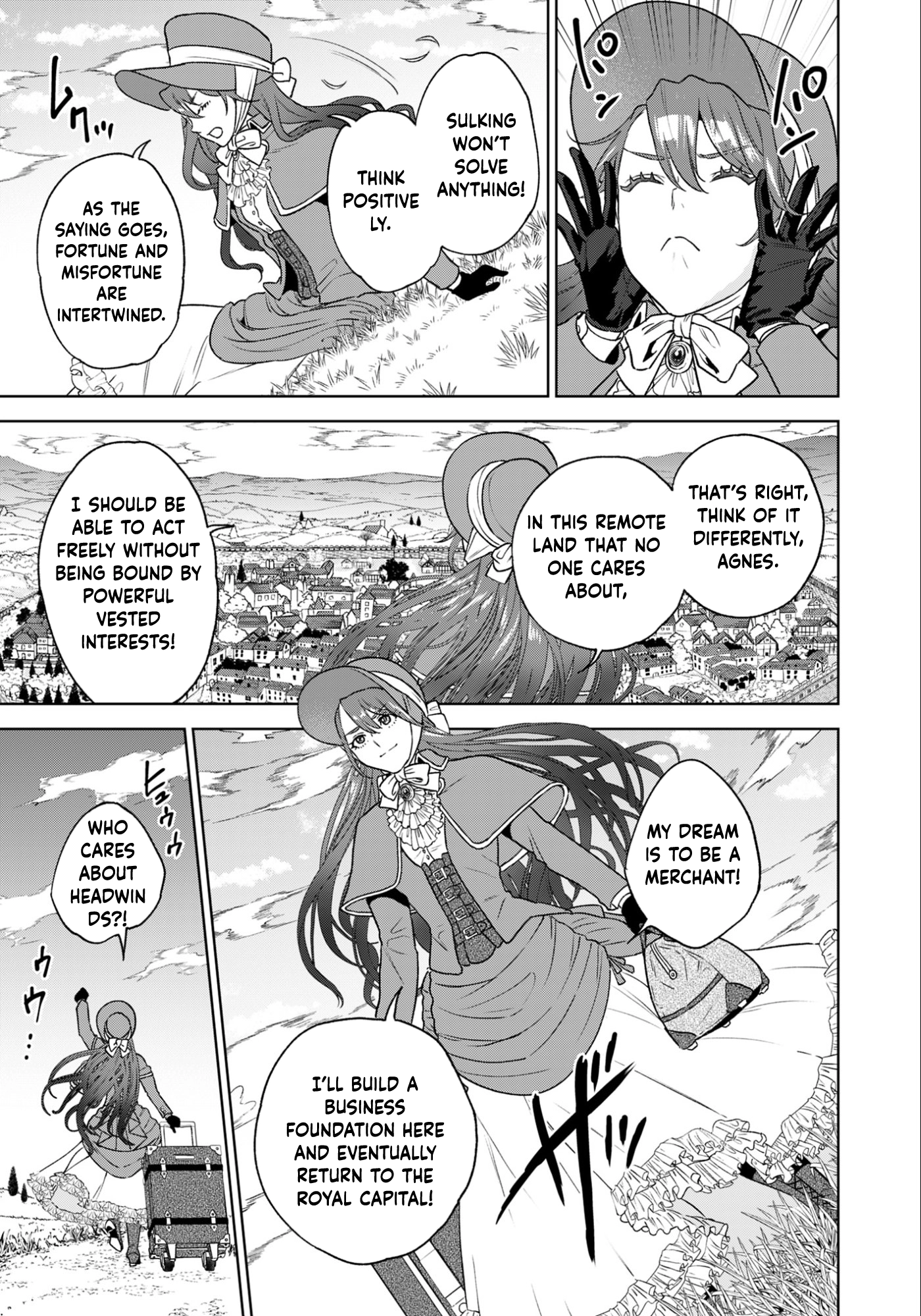 Agnes the Merchant Lady: The Exiled Villainess Who Climbs to the Top Chapter 1 - . Page 23