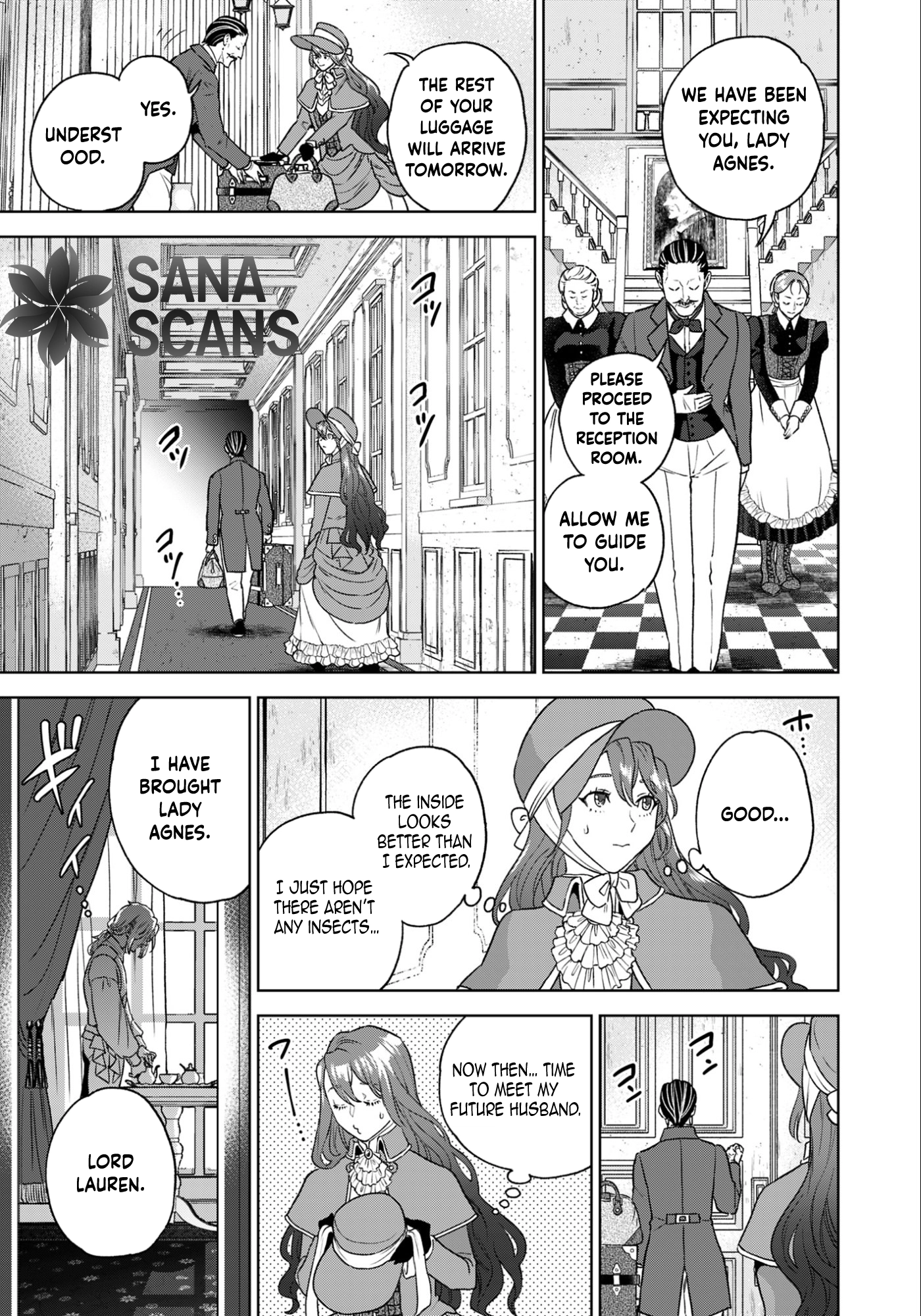 Agnes the Merchant Lady: The Exiled Villainess Who Climbs to the Top Chapter 1 - . Page 25