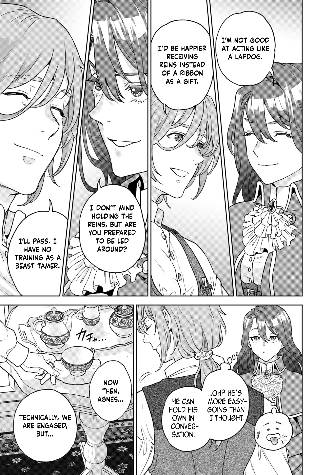 Agnes the Merchant Lady: The Exiled Villainess Who Climbs to the Top Chapter 1 - . Page 29
