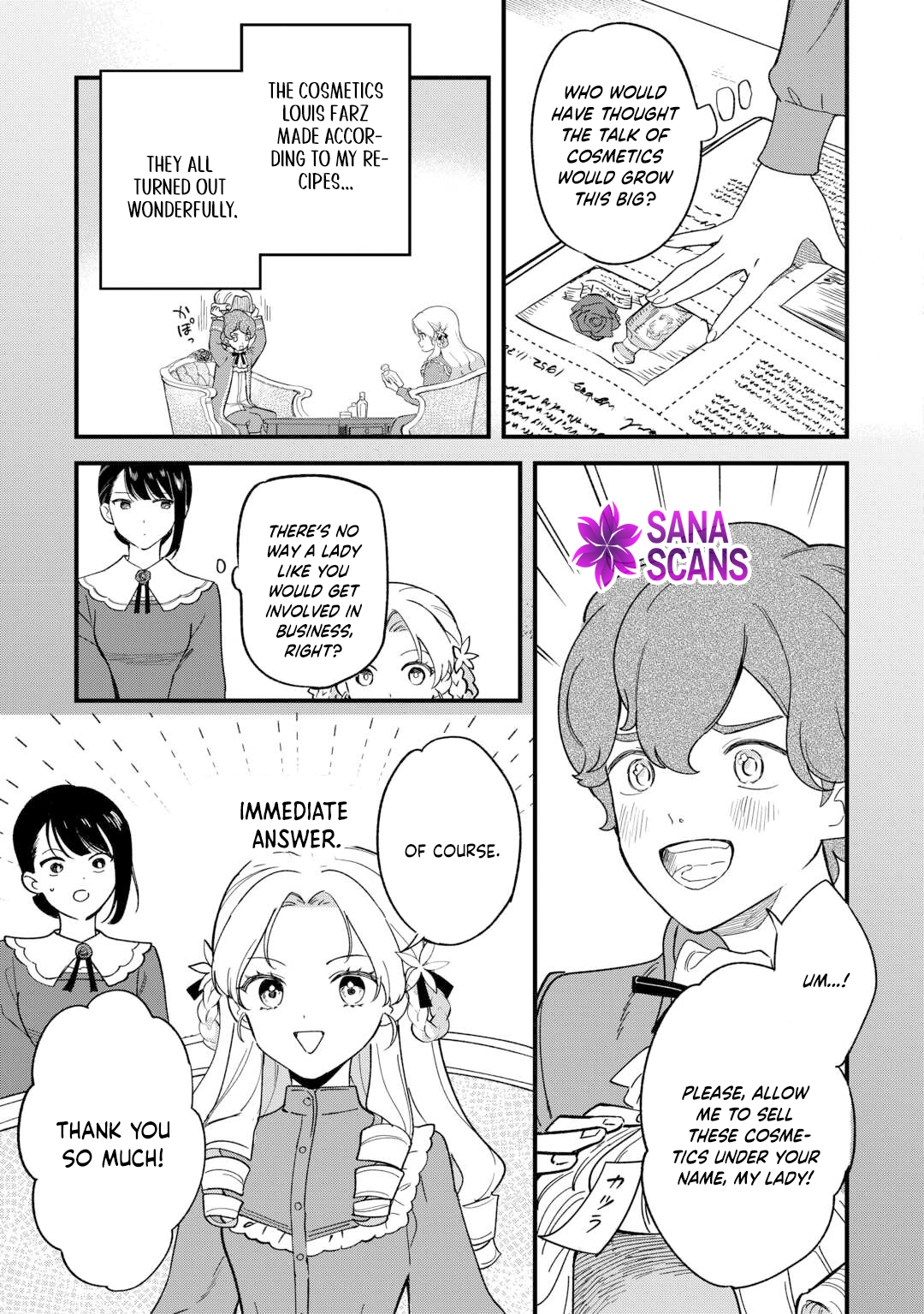 An Okama Reincarnated as a Villainess, and Everything’s Just Fine Chapter 3 - . Page 13