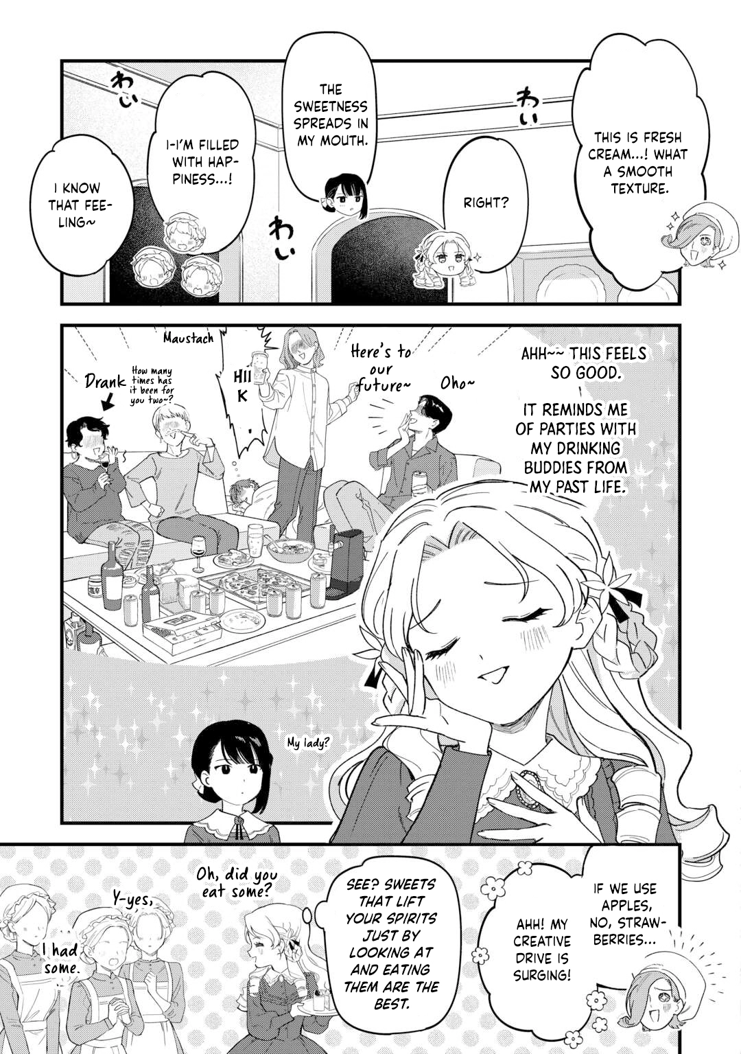 An Okama Reincarnated as a Villainess, and Everything’s Just Fine Chapter 4 - . Page 9