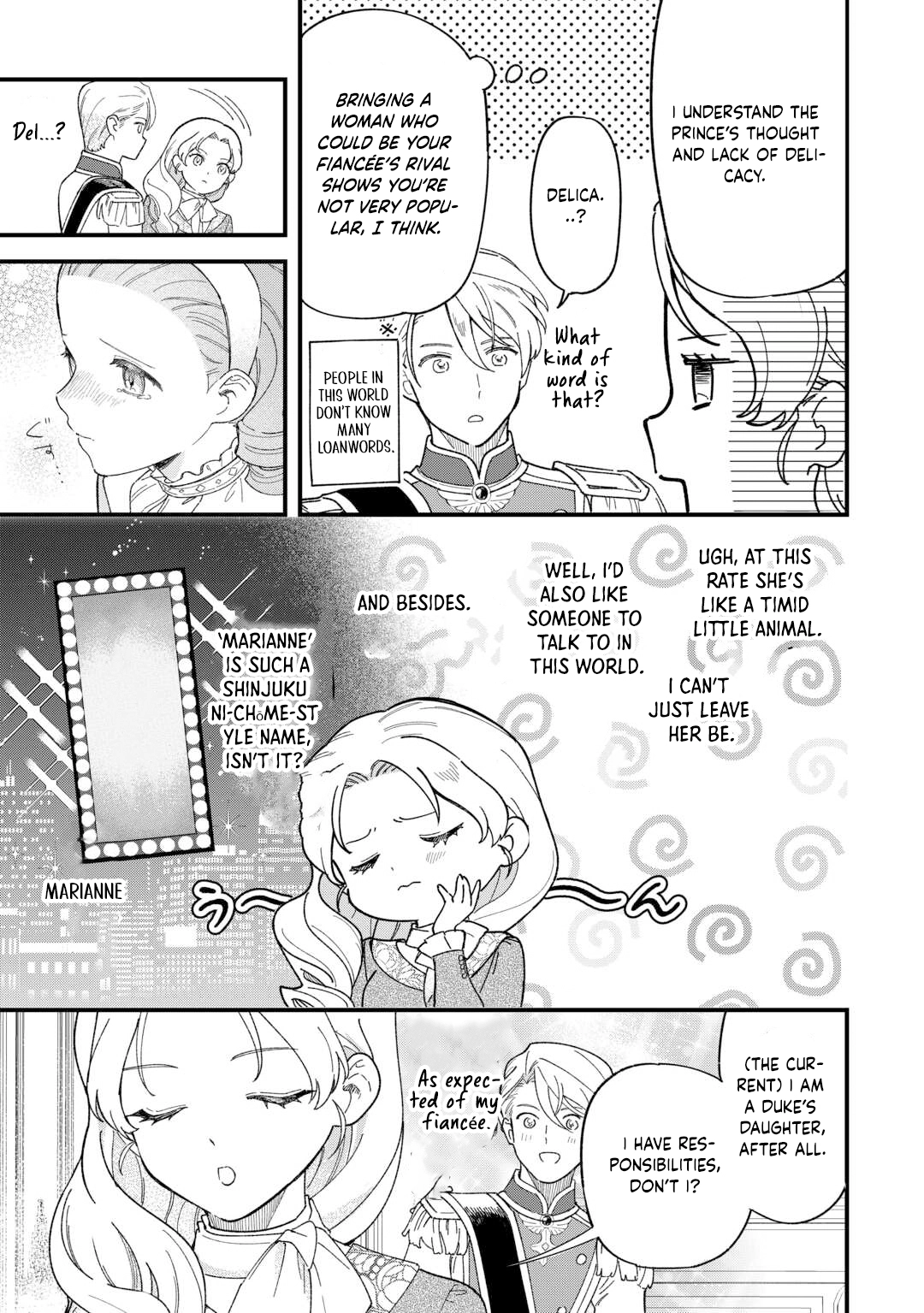 An Okama Reincarnated as a Villainess, and Everything’s Just Fine Chapter 4 - . Page 25
