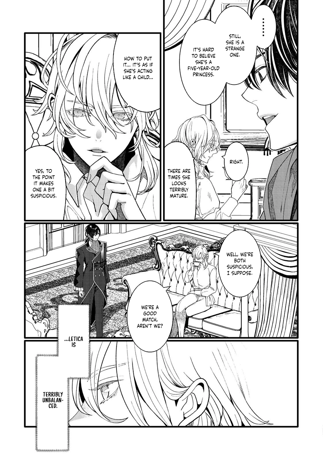 At Five Years Old, I Became the Dragon Prince’s Bride. Chapter 3 Page 9