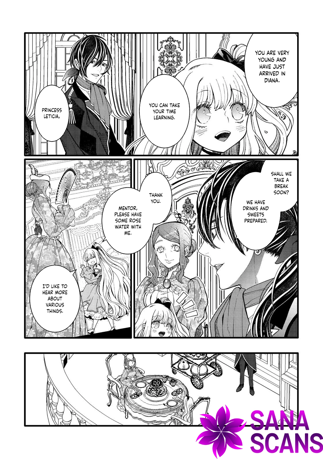At Five Years Old, I Became the Dragon Prince’s Bride. Chapter 4 Page 4