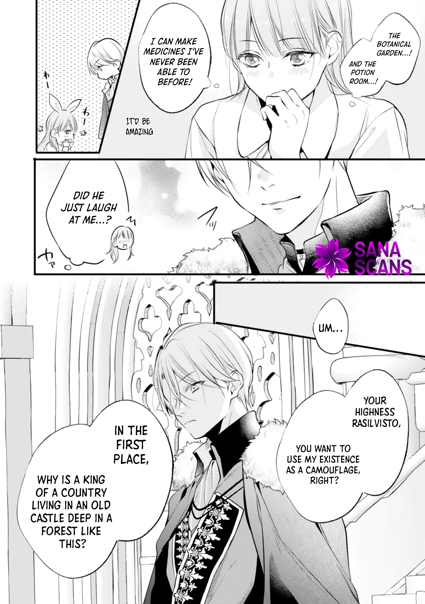 Branded as a Villainess and Exiled, but Captured by the Overwhelming Love of the Most Fearsome Emperor Chapter 4 Page 4