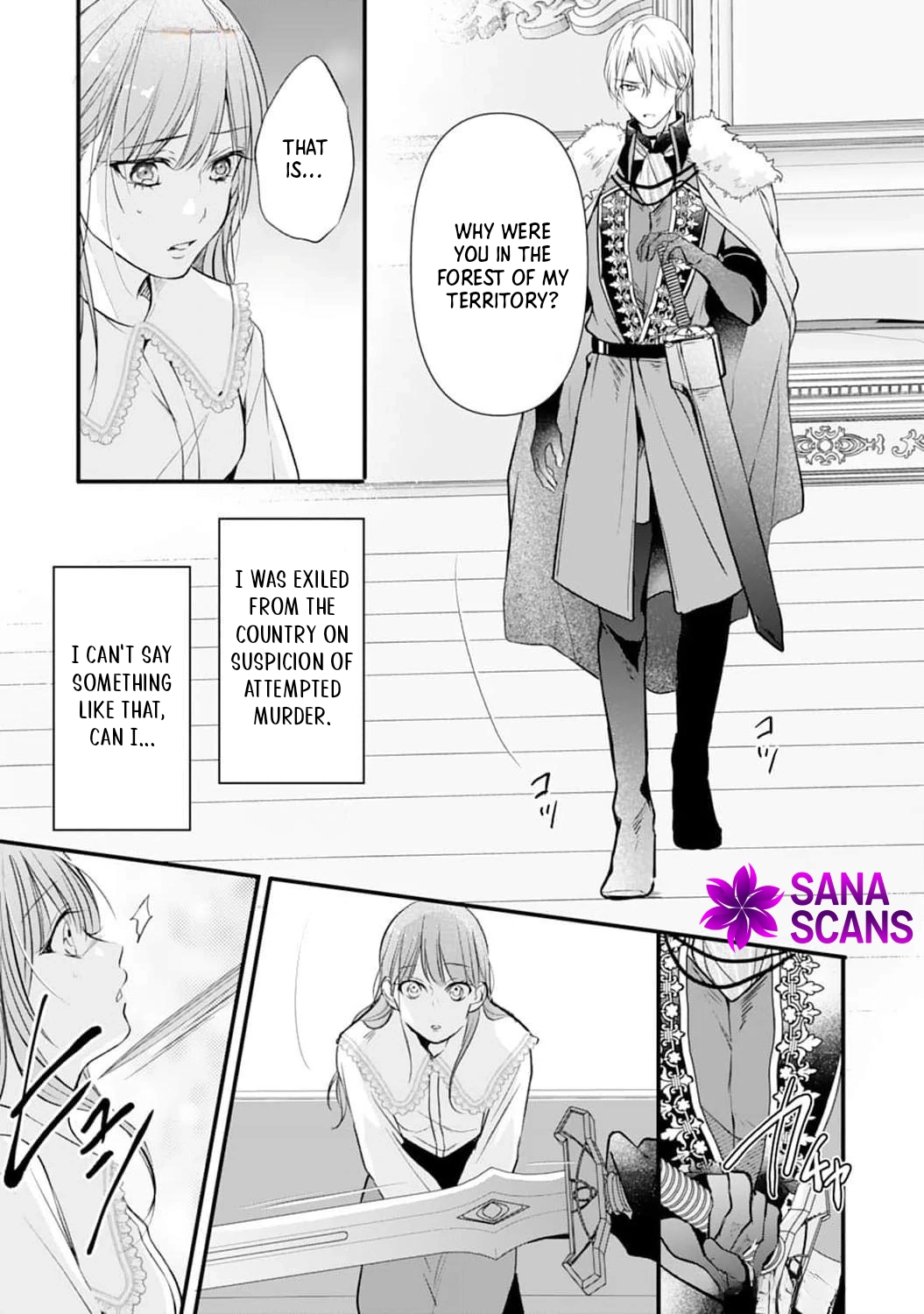 Branded as a Villainess and Exiled, but Captured by the Overwhelming Love of the Most Fearsome Emperor Chapter 2 Page 3