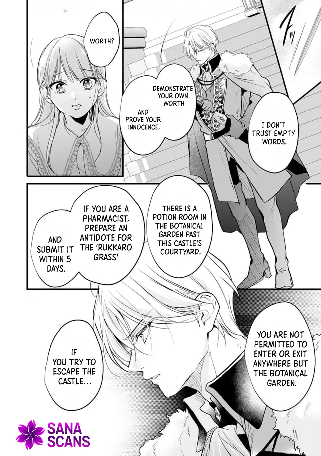Branded as a Villainess and Exiled, but Captured by the Overwhelming Love of the Most Fearsome Emperor Chapter 2 Page 6