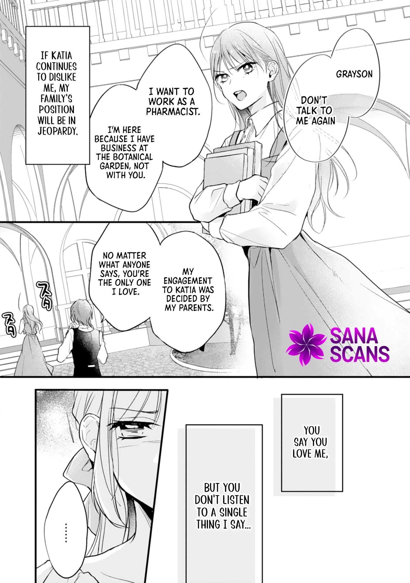 Branded as a Villainess and Exiled, but Captured by the Overwhelming Love of the Most Fearsome Emperor Chapter 1 Page 6
