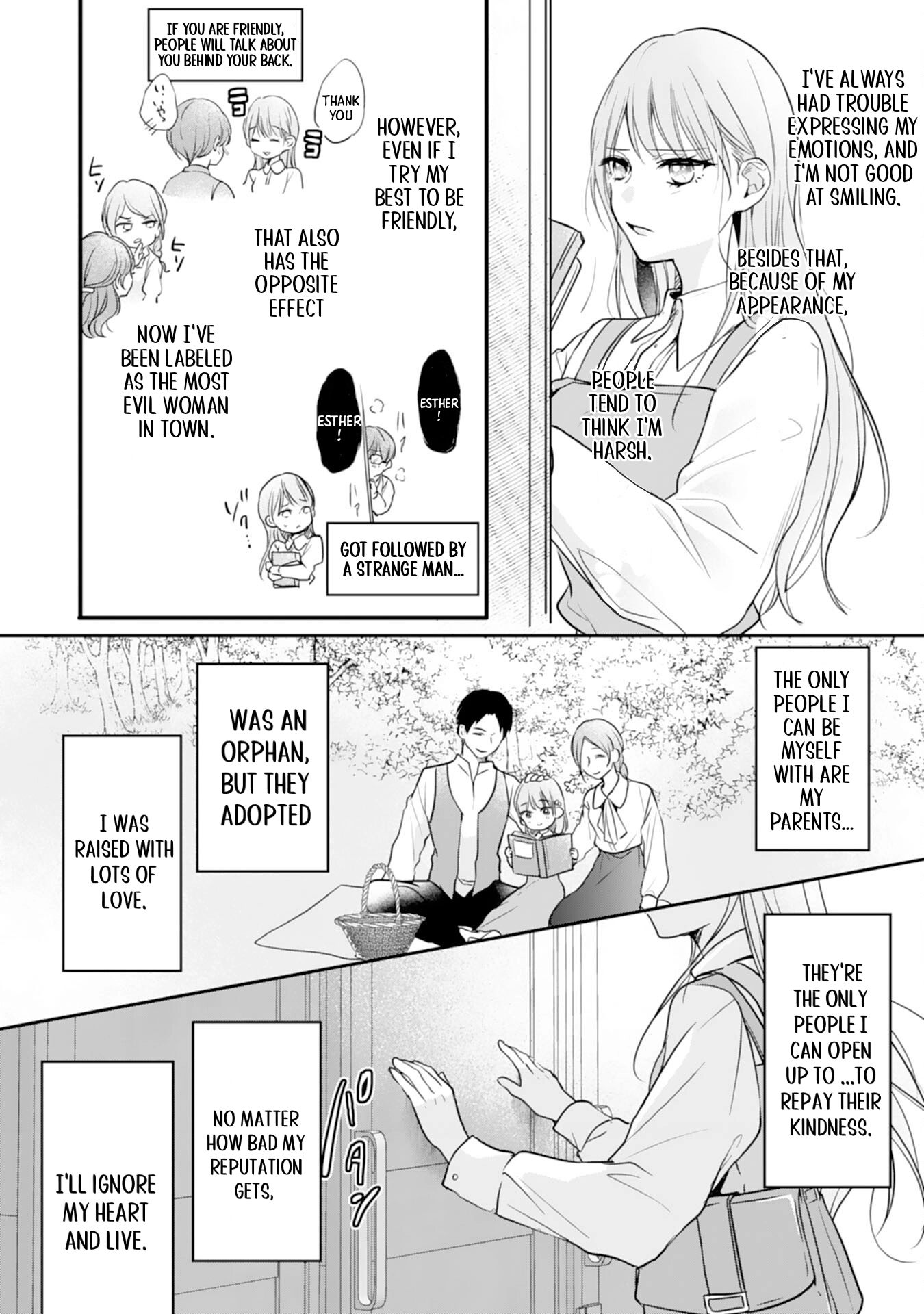 Branded as a Villainess and Exiled, but Captured by the Overwhelming Love of the Most Fearsome Emperor Chapter 1 Page 9
