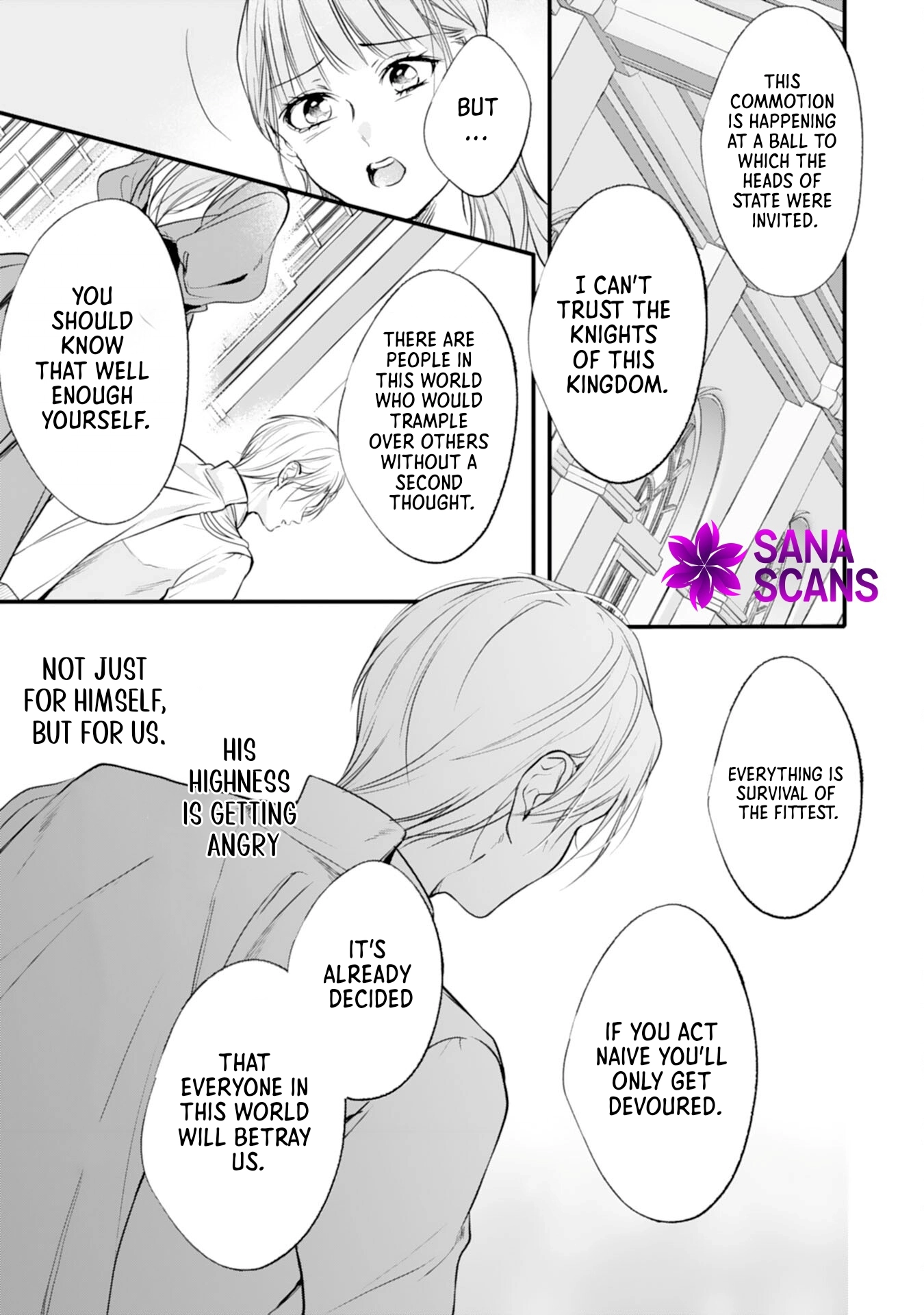 Branded as a Villainess and Exiled, but Captured by the Overwhelming Love of the Most Fearsome Emperor Chapter 7 - . Page 7