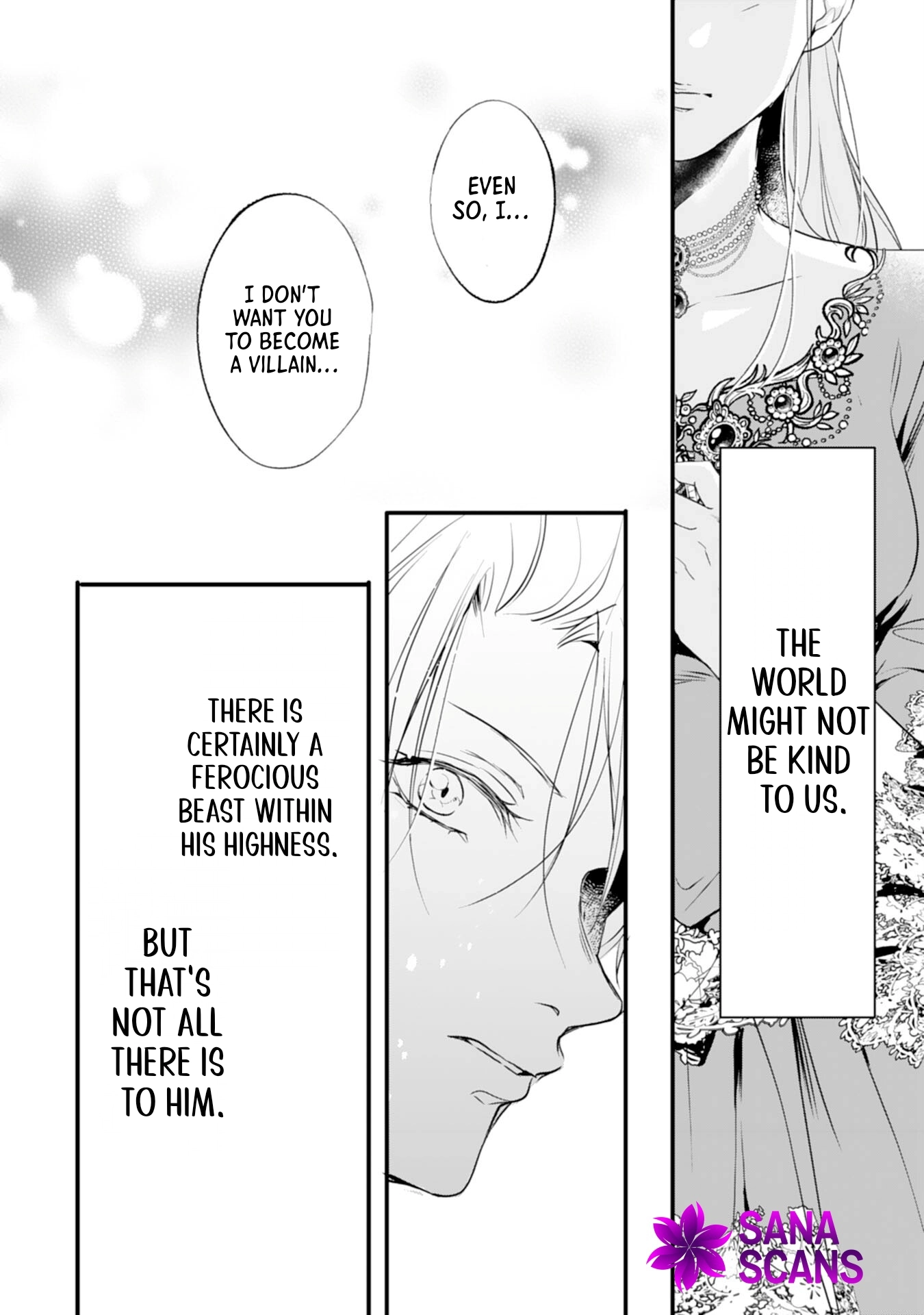 Branded as a Villainess and Exiled, but Captured by the Overwhelming Love of the Most Fearsome Emperor Chapter 7 - . Page 8