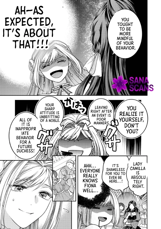 She's a Sickly Villainess, but Her Fiancé Is So Overprotective That She Wants to Run Away Chapter 4 Page 3