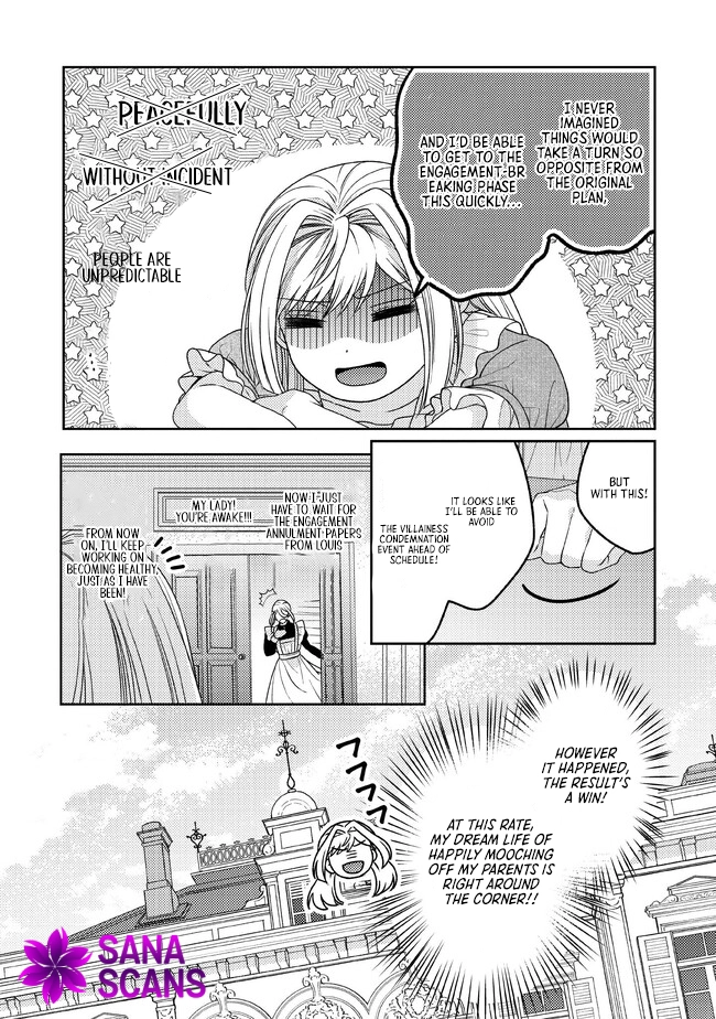 She's a Sickly Villainess, but Her Fiancé Is So Overprotective That She Wants to Run Away Chapter 5 Page 21