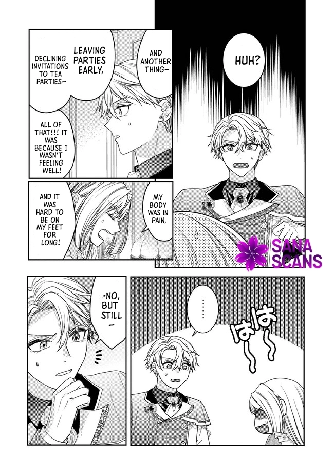 She's a Sickly Villainess, but Her Fiancé Is So Overprotective That She Wants to Run Away Chapter 5 Page 9