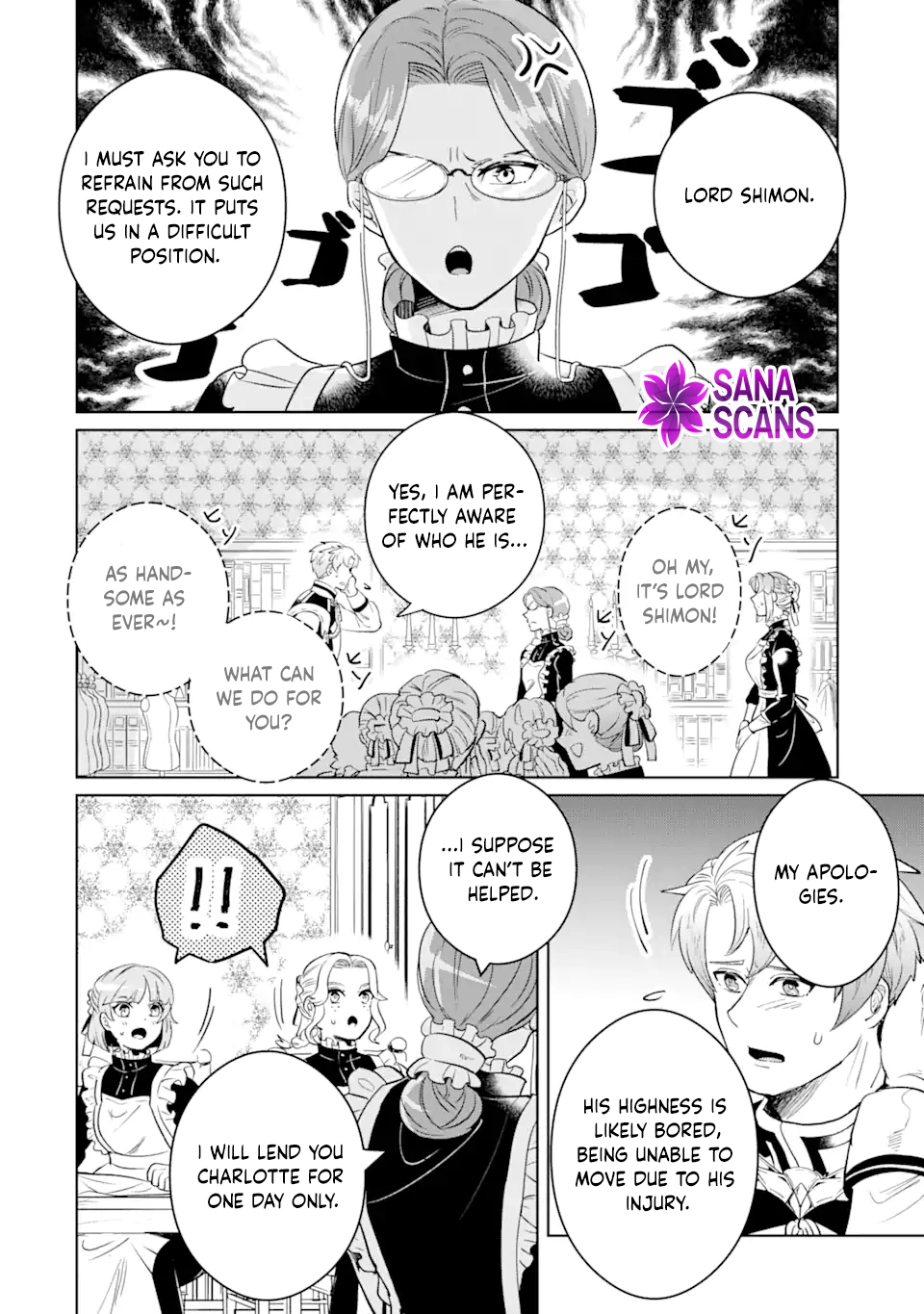 Charlotte: The Tale of a Maid Serving in the Castle Chapter 8 - . Page 12