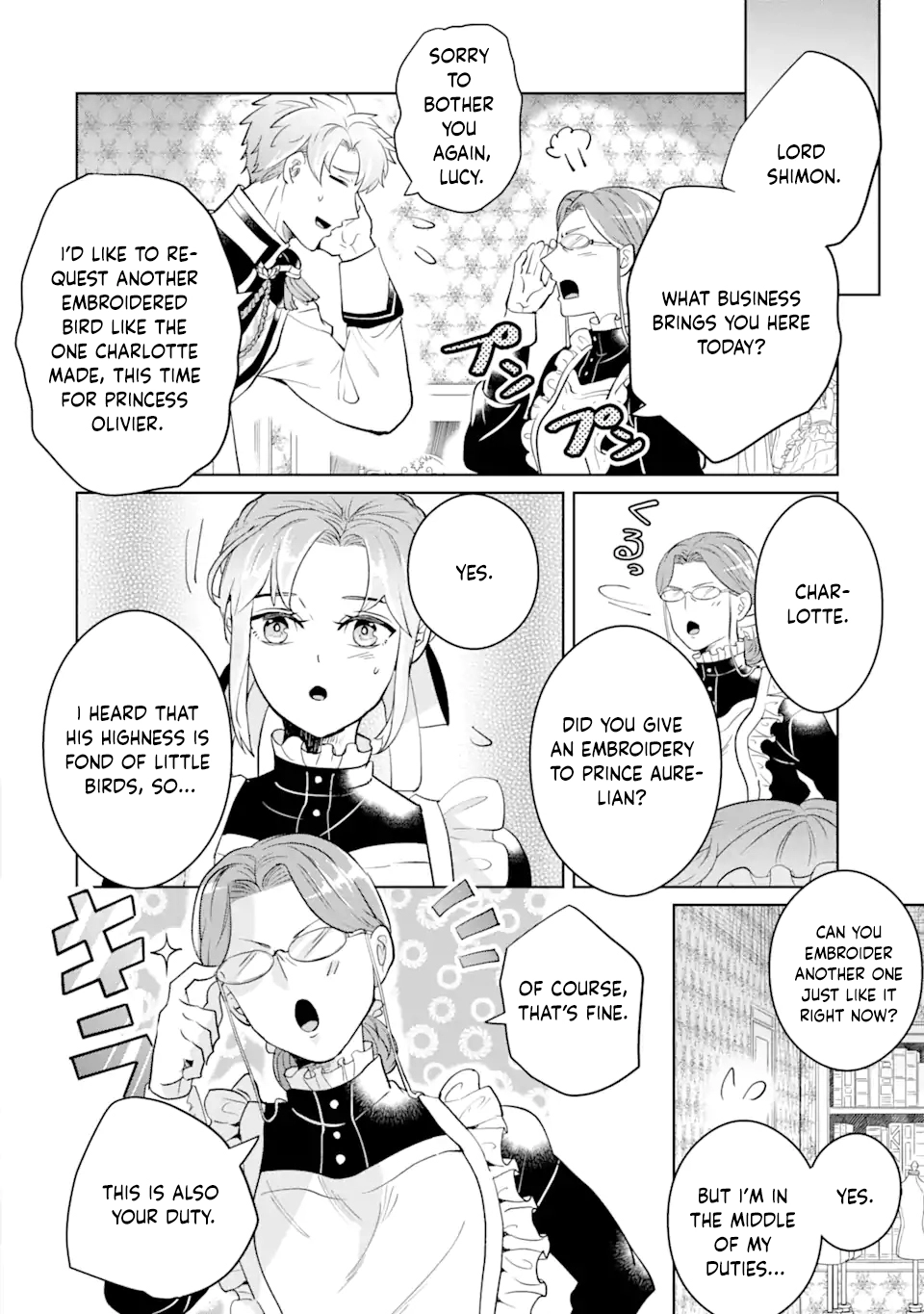 Charlotte: The Tale of a Maid Serving in the Castle Chapter 8 - . Page 40