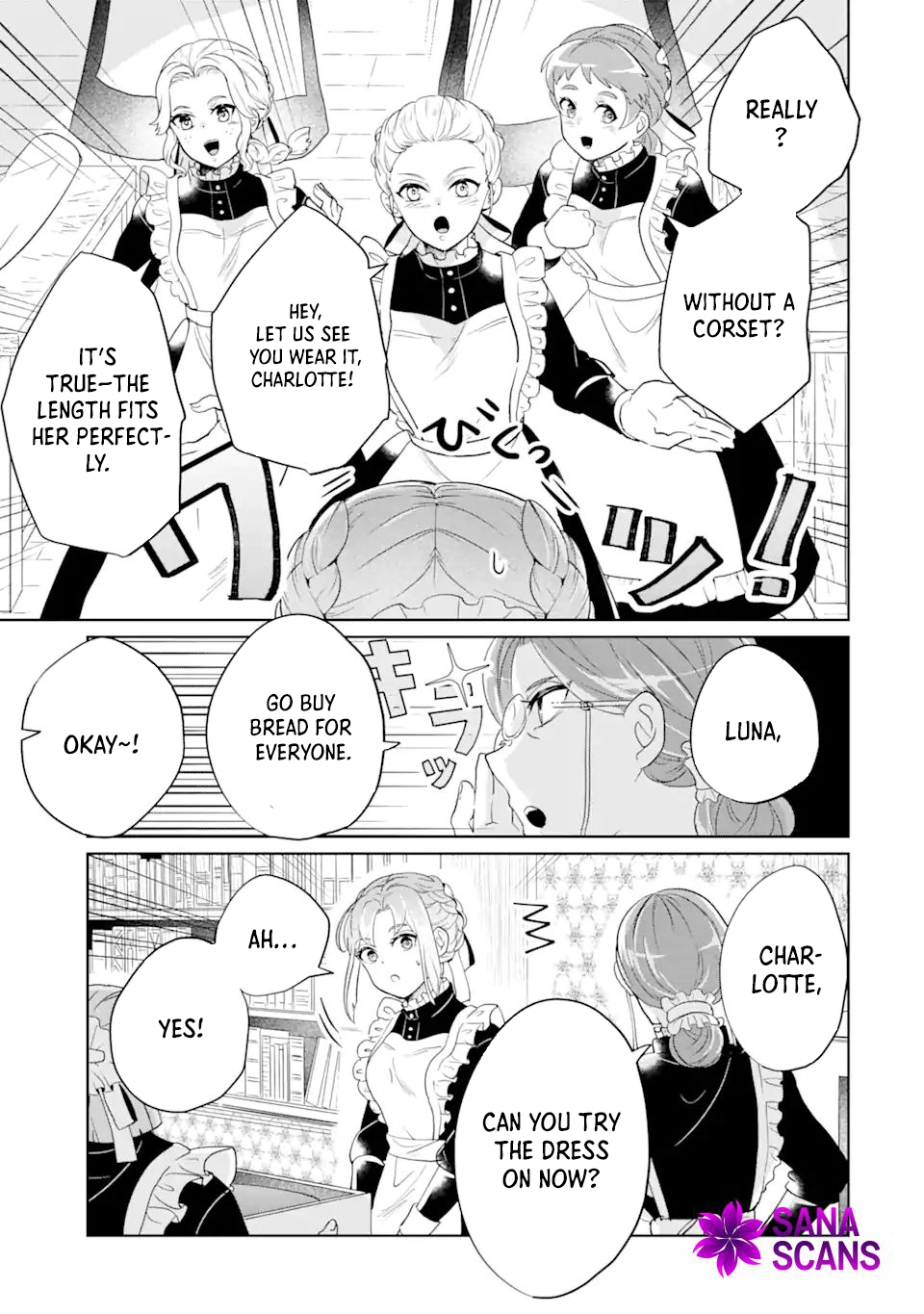 Charlotte: The Tale of a Maid Serving in the Castle Chapter 4 Page 5