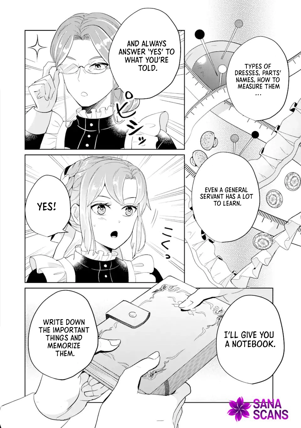 Charlotte: The Tale of a Maid Serving in the Castle Chapter 3 Page 4