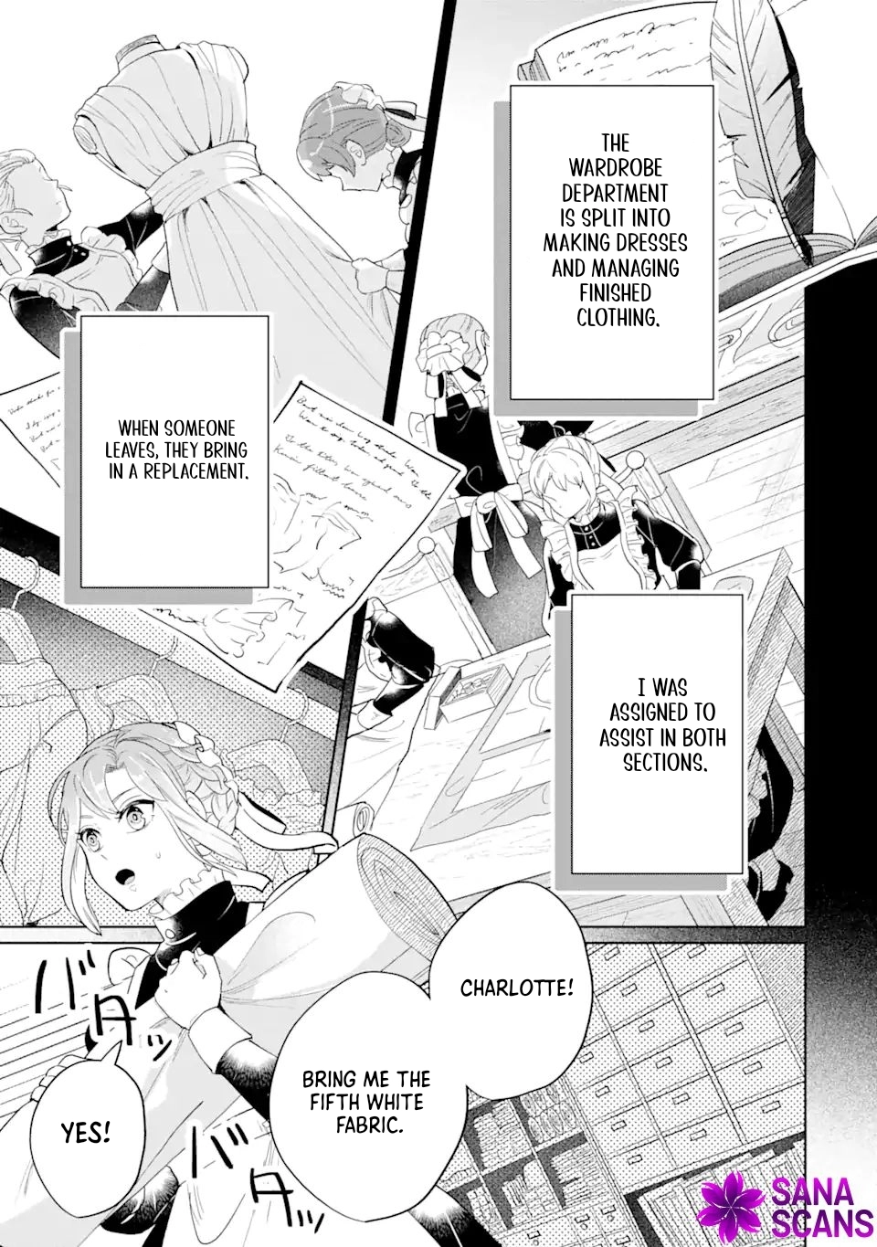 Charlotte: The Tale of a Maid Serving in the Castle Chapter 3 Page 5