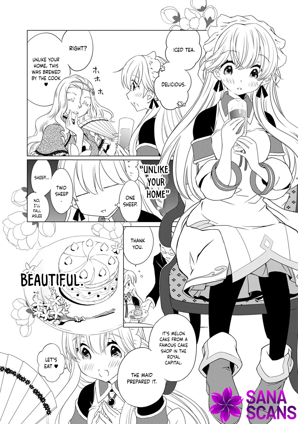Cheat Home Garden — Maybe I’m the real Spirit Princess, but I’ll just farm. Chapter 8 Page 4