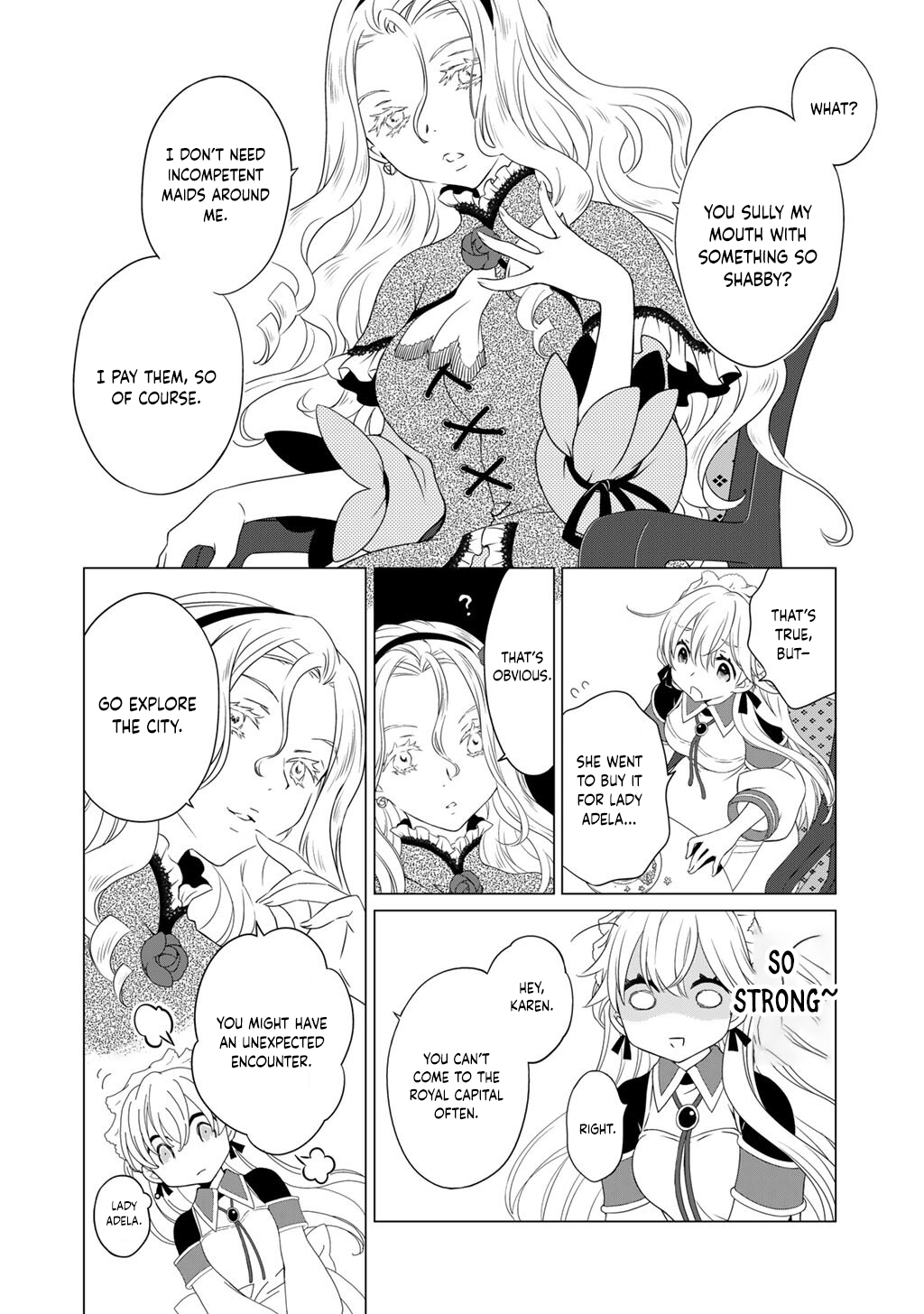 Cheat Home Garden — Maybe I’m the real Spirit Princess, but I’ll just farm. Chapter 8 Page 6