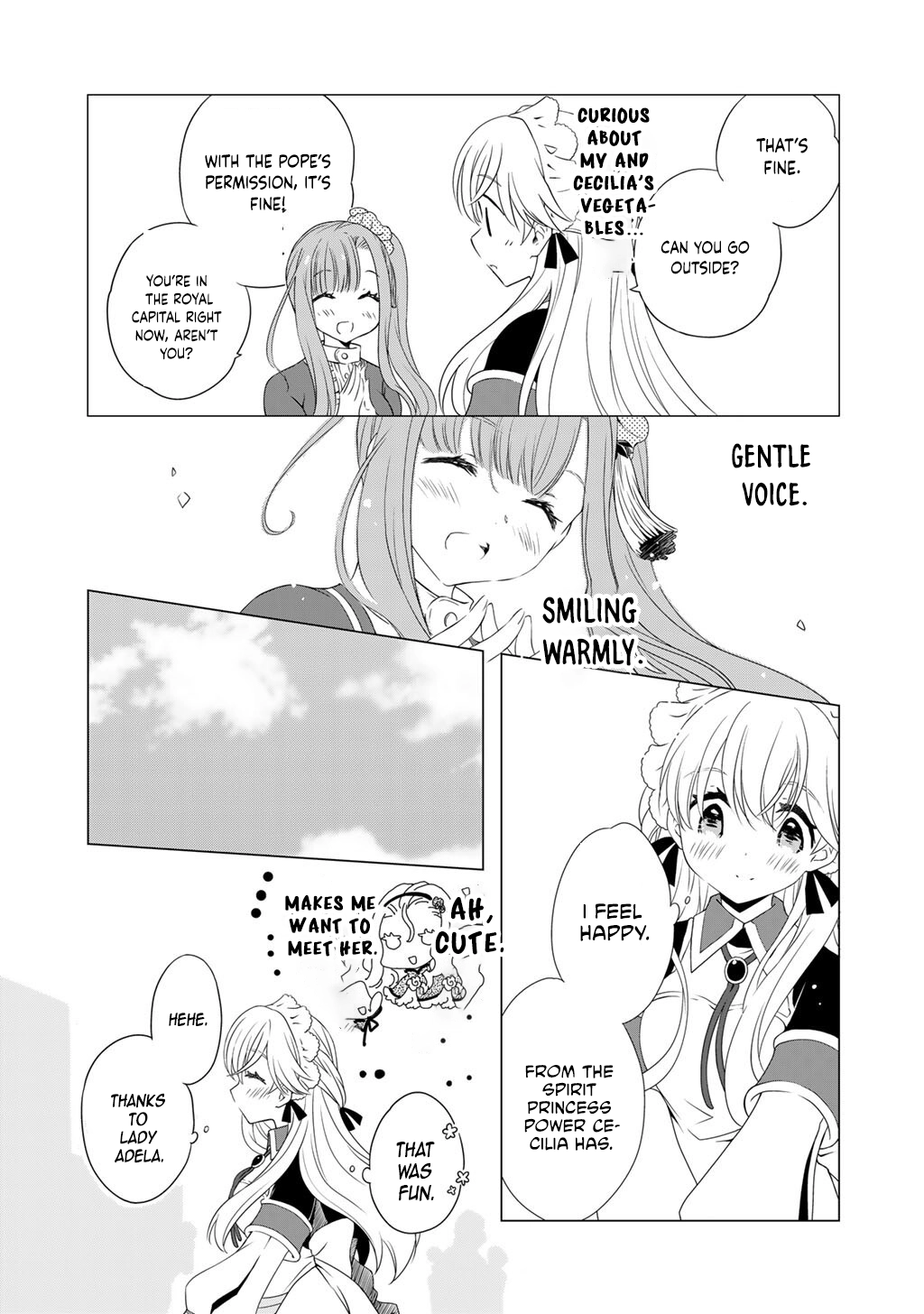 Cheat Home Garden — Maybe I’m the real Spirit Princess, but I’ll just farm. Chapter 8 Page 15