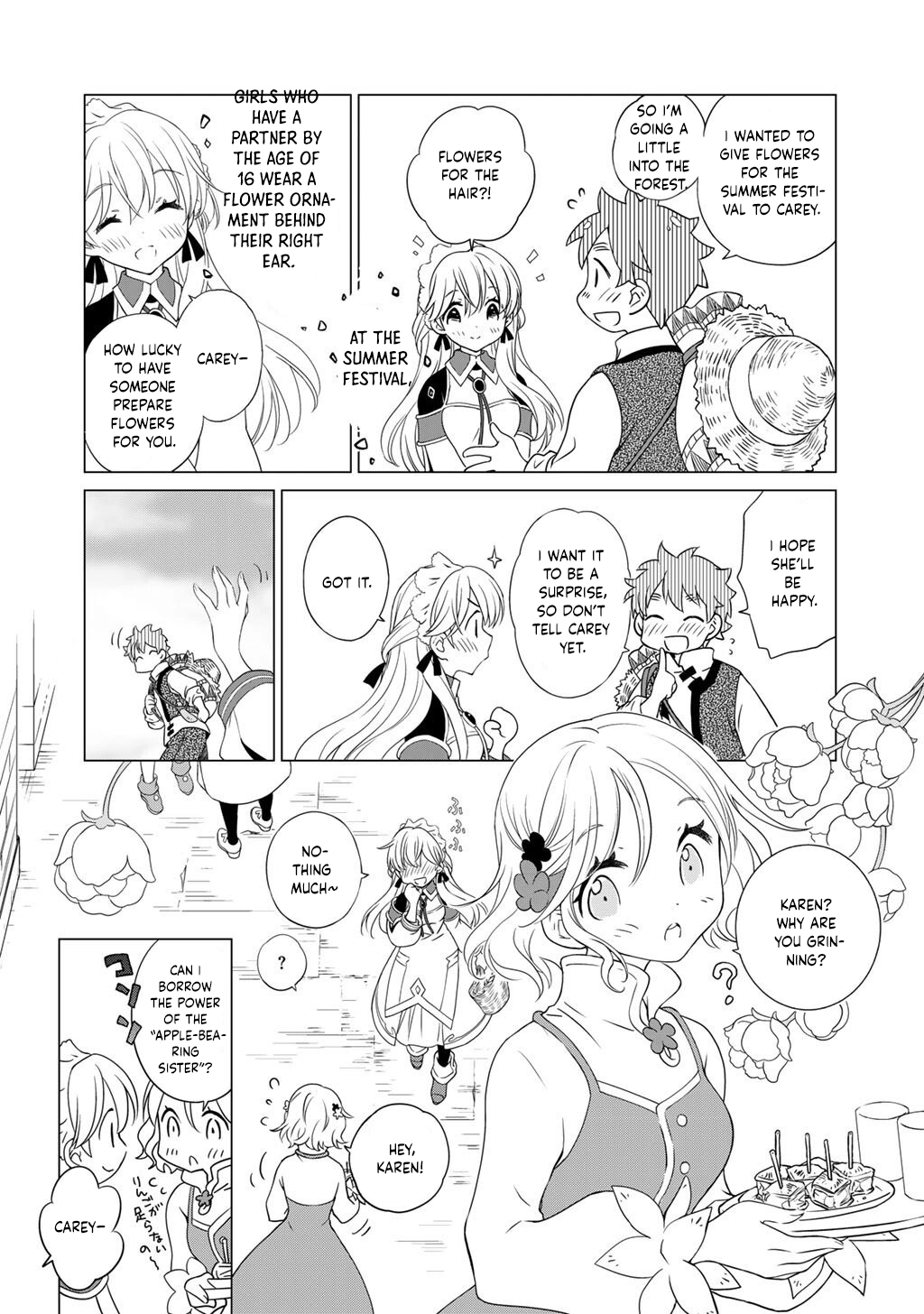 Cheat Home Garden — Maybe I’m the real Spirit Princess, but I’ll just farm. Chapter 10 Page 10