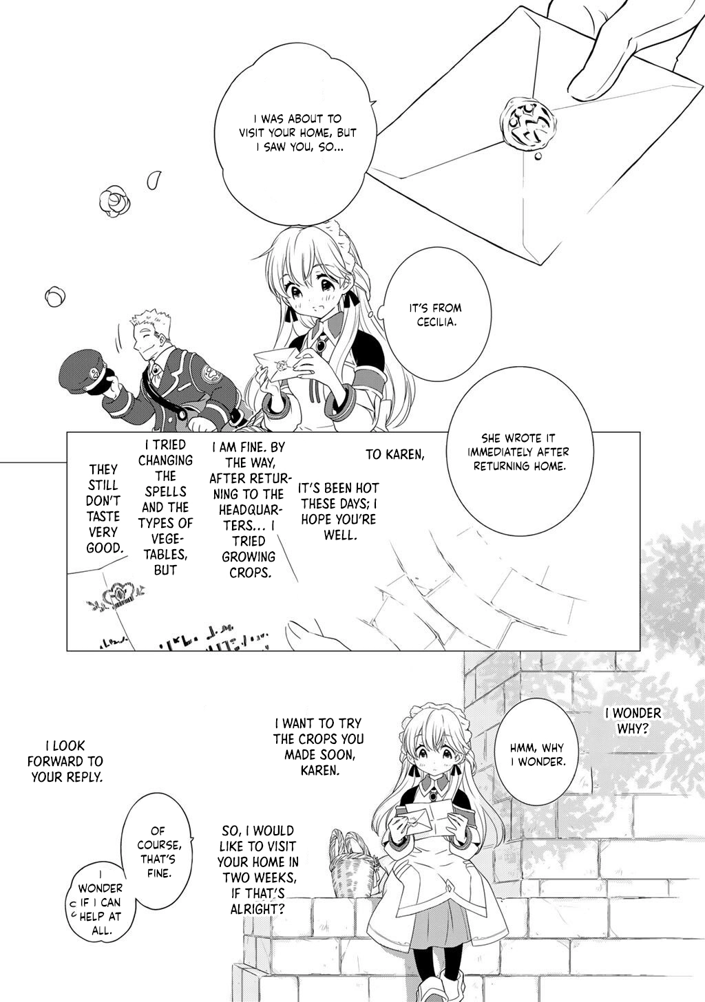 Cheat Home Garden — Maybe I’m the real Spirit Princess, but I’ll just farm. Chapter 10 Page 13