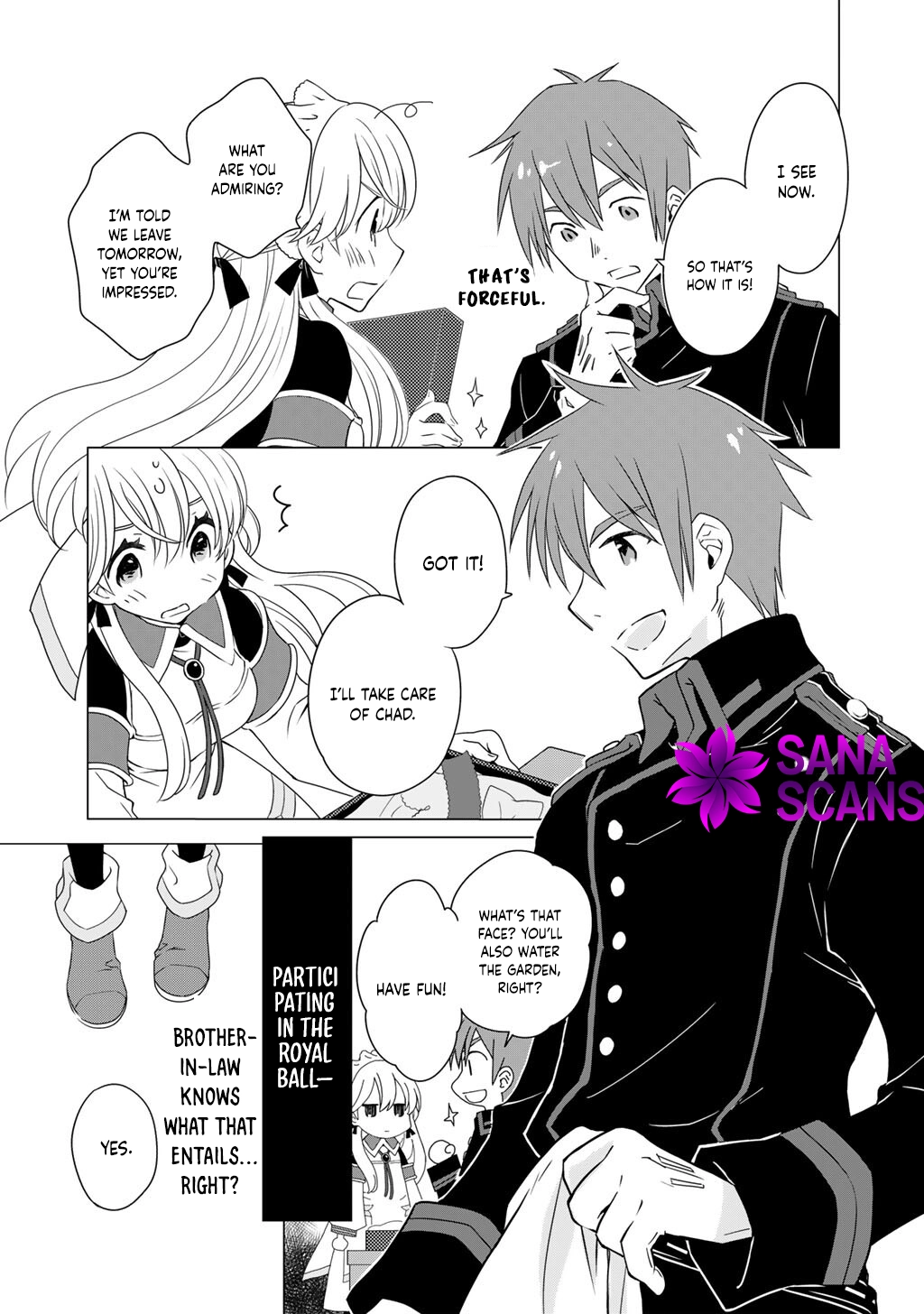 Cheat Home Garden — Maybe I’m the real Spirit Princess, but I’ll just farm. Chapter 7 Page 7