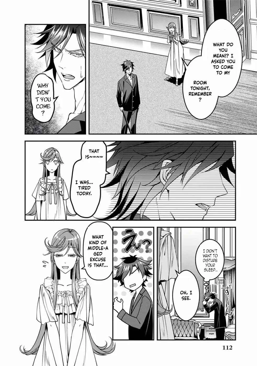 Crimson Shinigami suffered from sleeping princess Chapter 7 Page 12